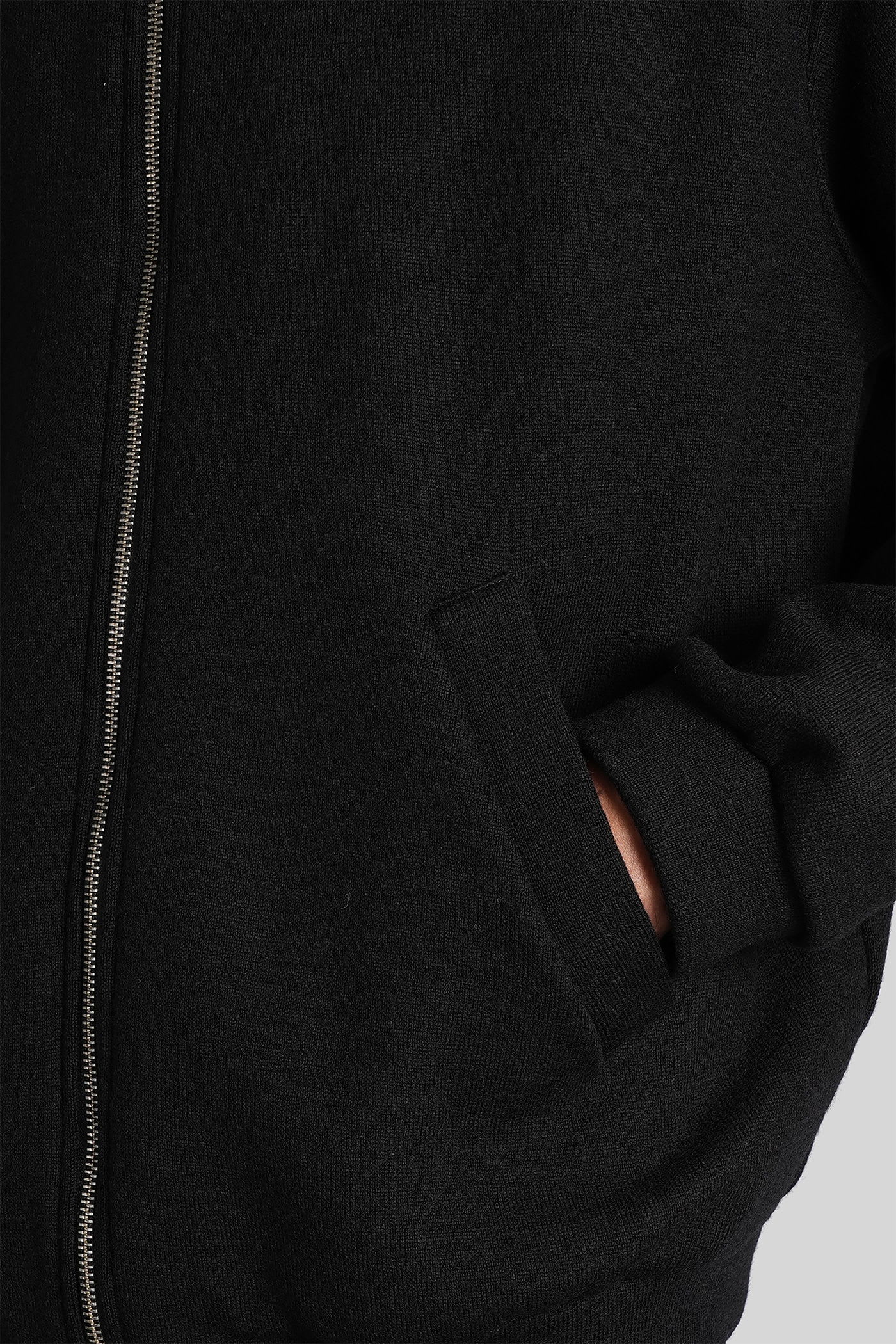 Barena Venezia Zippered Long Sleeve Casual Jacket In Black
