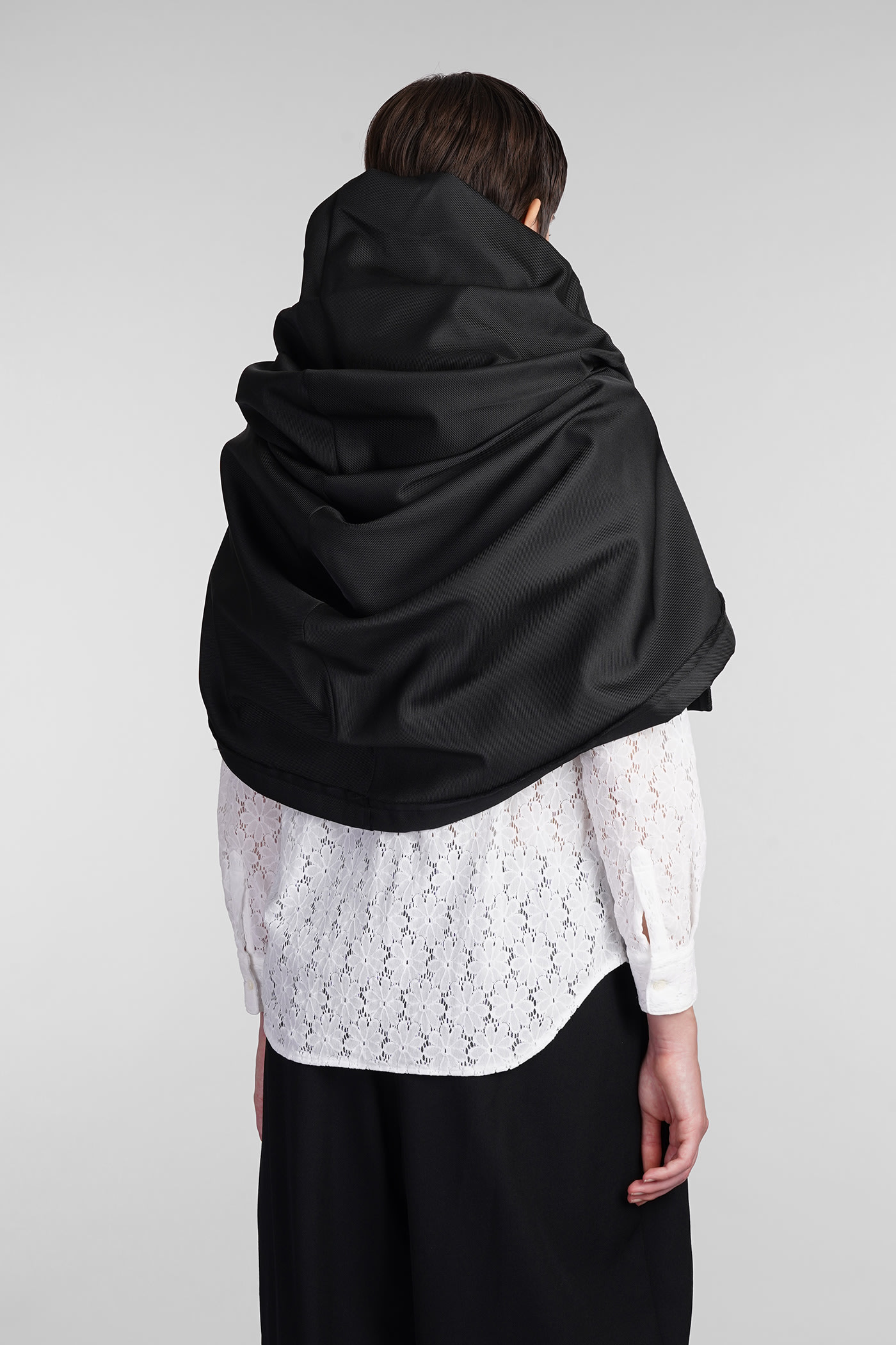 Shop Comme Des Garçons Shrug In Black Polyester