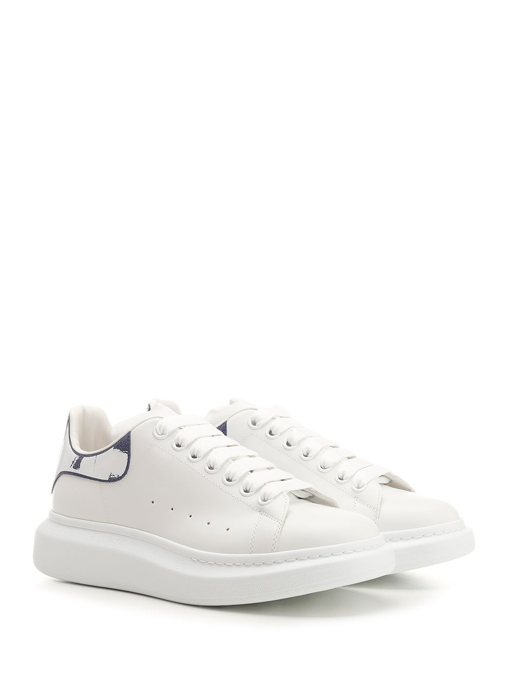 Shop Alexander Mcqueen Oversize Sneaker In White