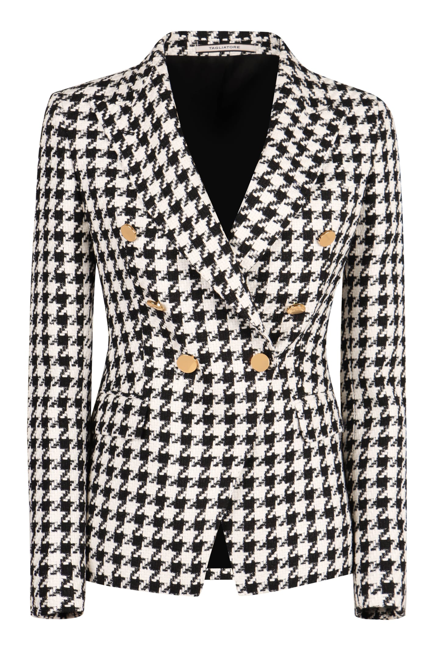 Tagliatore J-alycia Single-breasted Two-button Jacket In Black