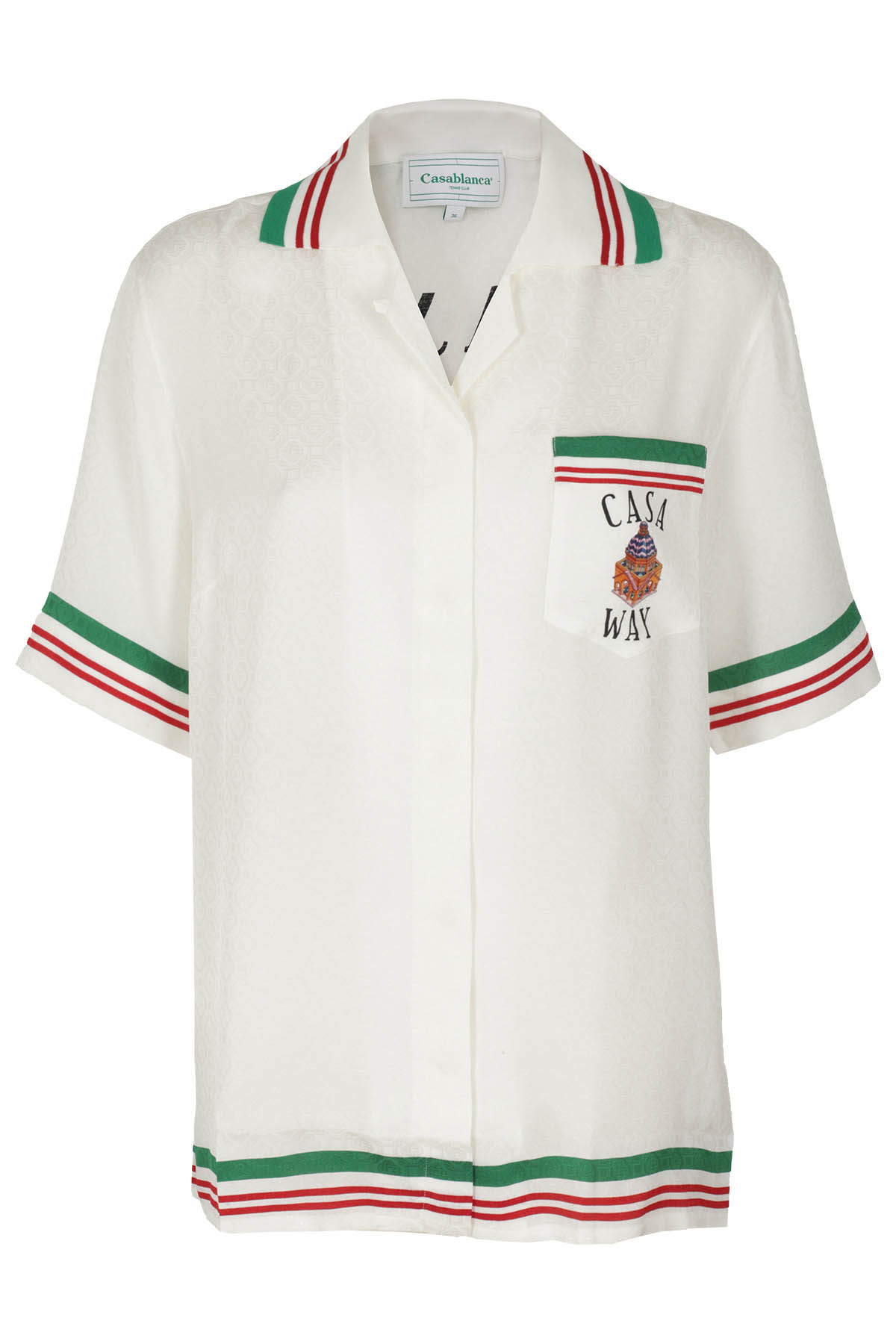 Casablanca Printed Silk Shirt