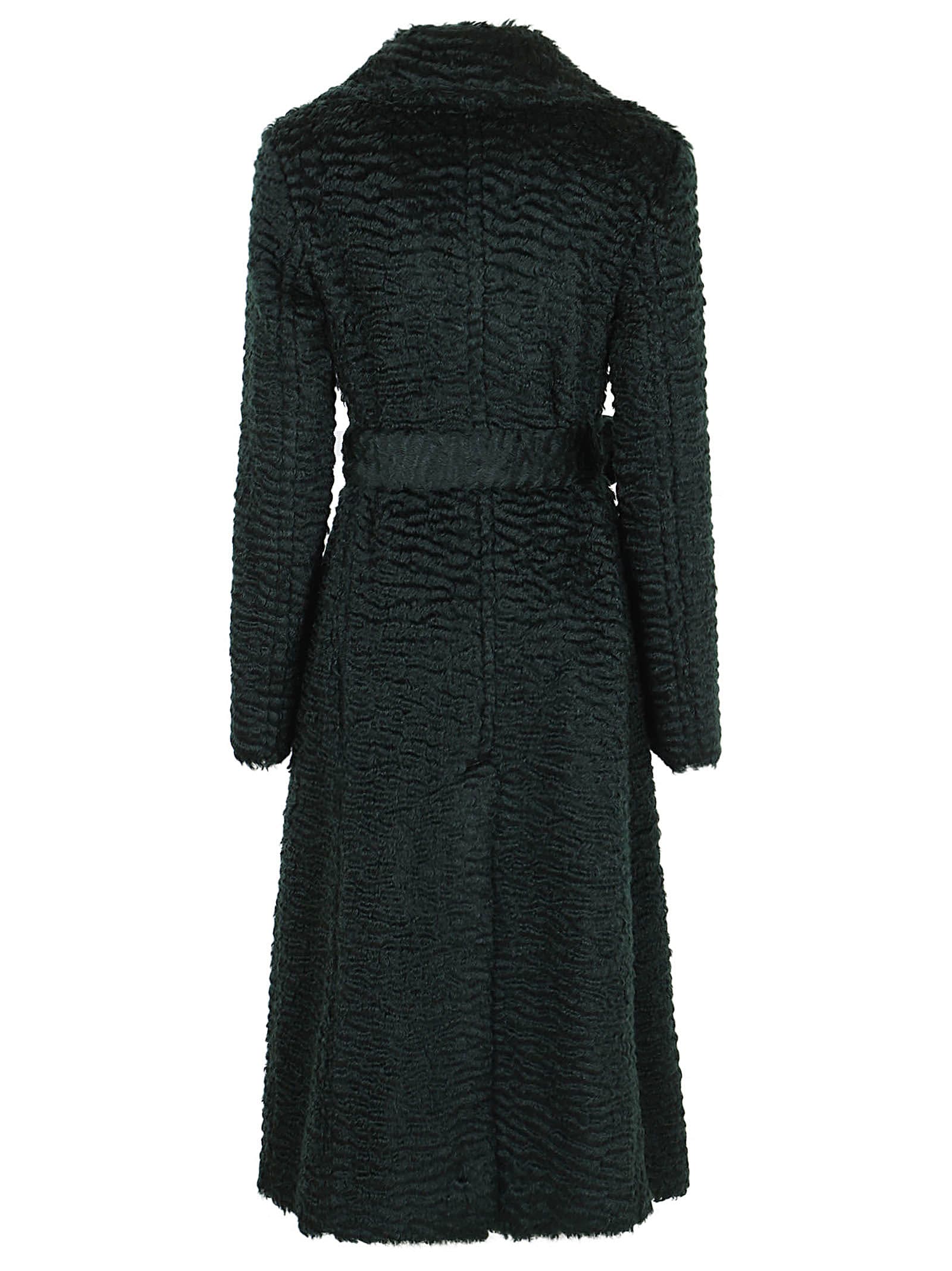 Shop Jil Sander Coat 48 In Dark Petrol