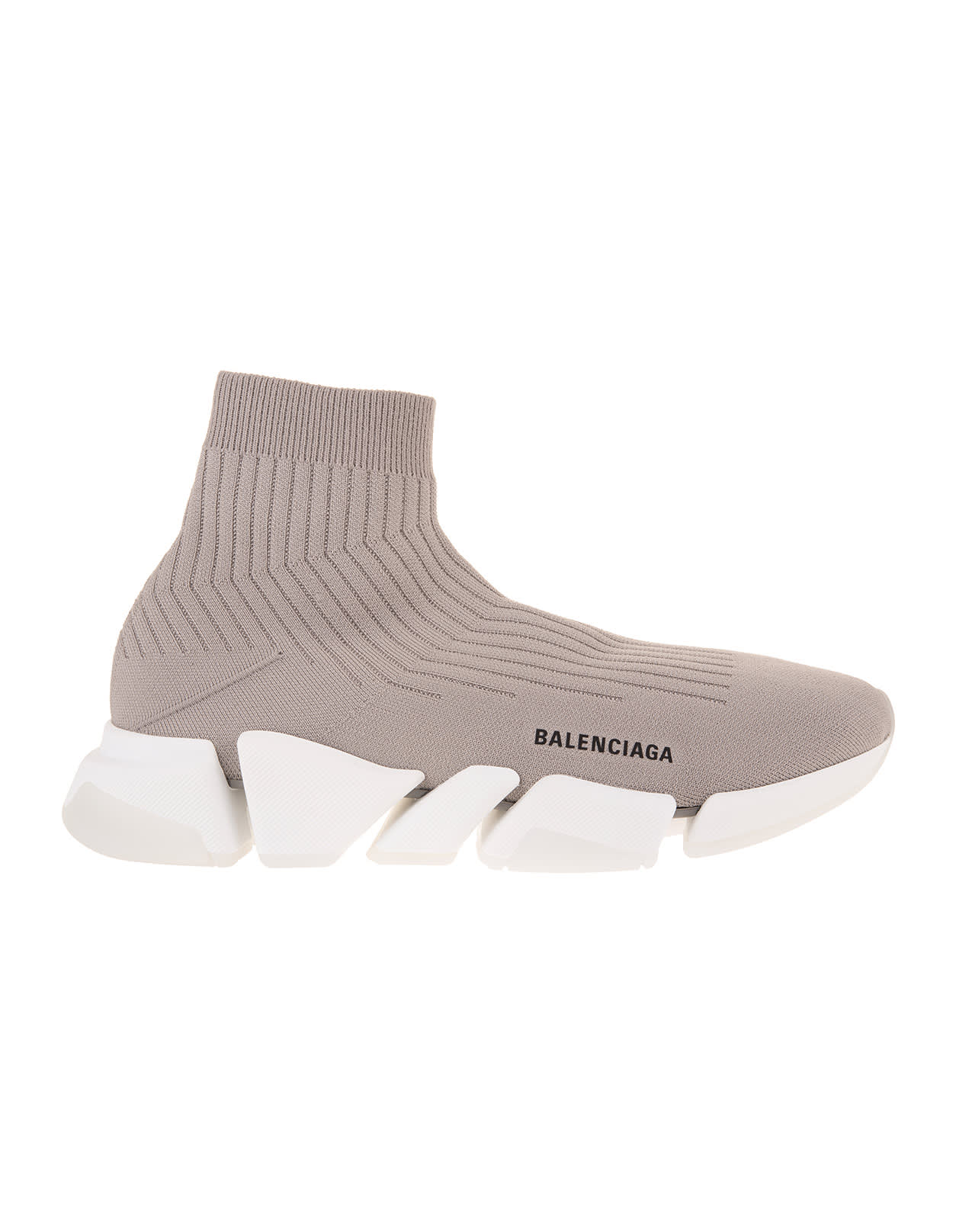 Balenciaga Speed 2.0 Sneakers In Sand Recycled Technical Mesh