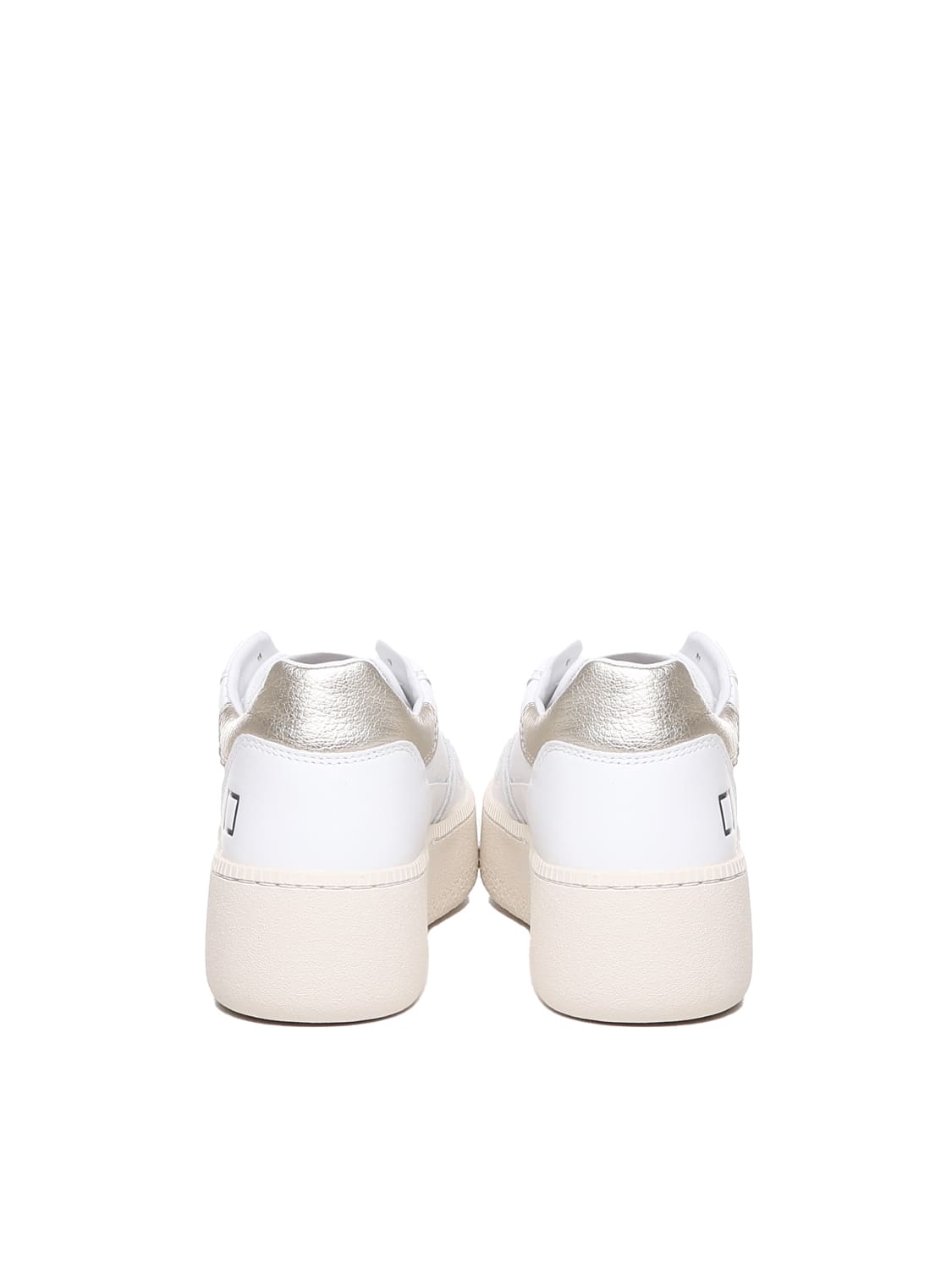 Shop Date Sfera Basic Sneakers In White-platinum