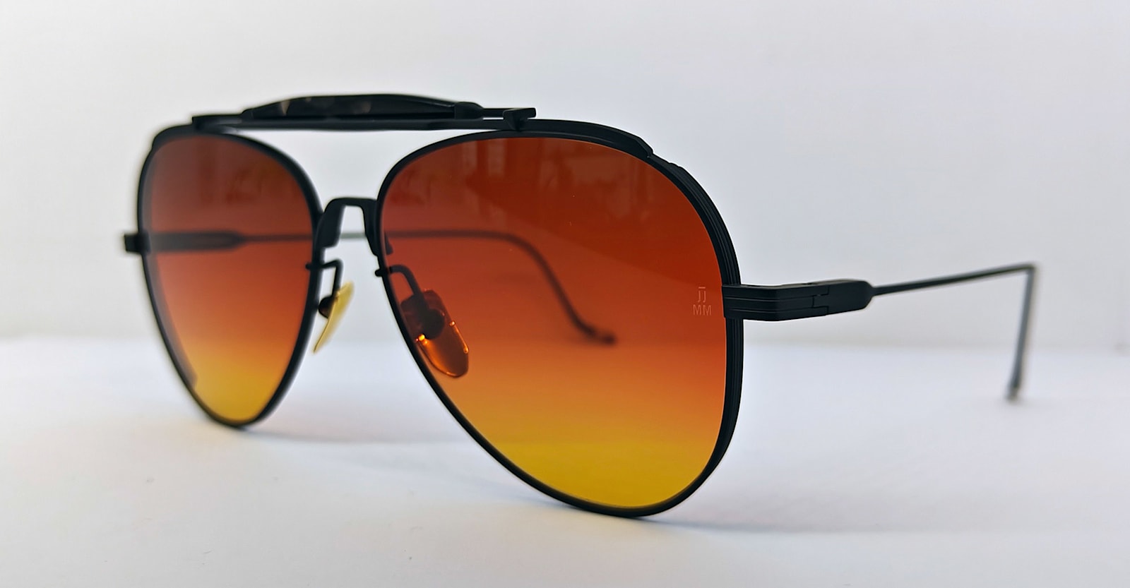 Shop Jacques Marie Mage Peyote - Tropic Sunglasses In Black Matte