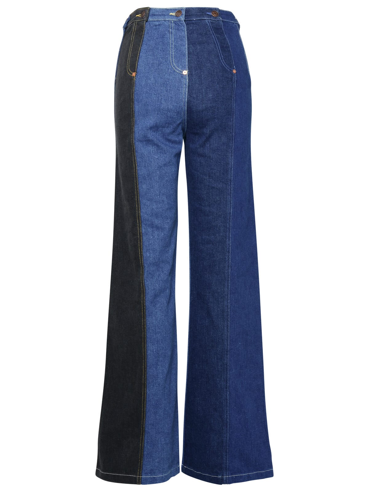 Shop M05ch1n0 Jeans Blue Cotton Jeans