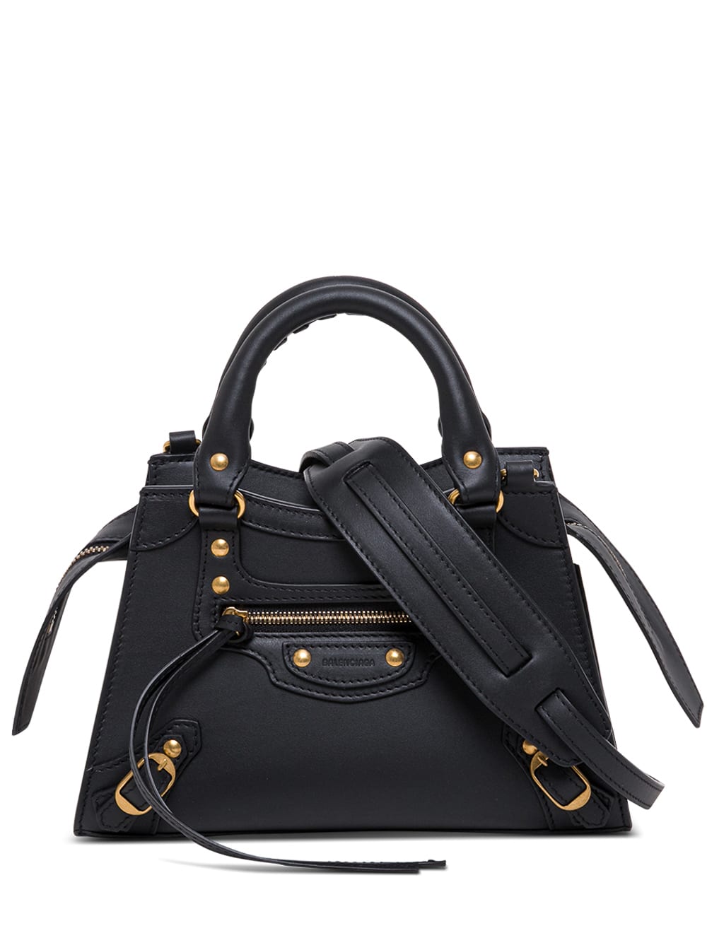 Balenciaga Neo Classic Mini Handbag In Black Leather