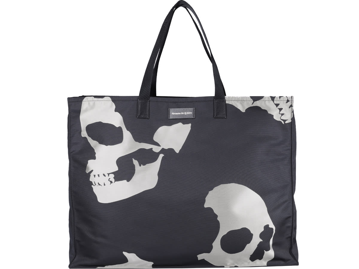 Alexander McQueen Skull Tote Bag