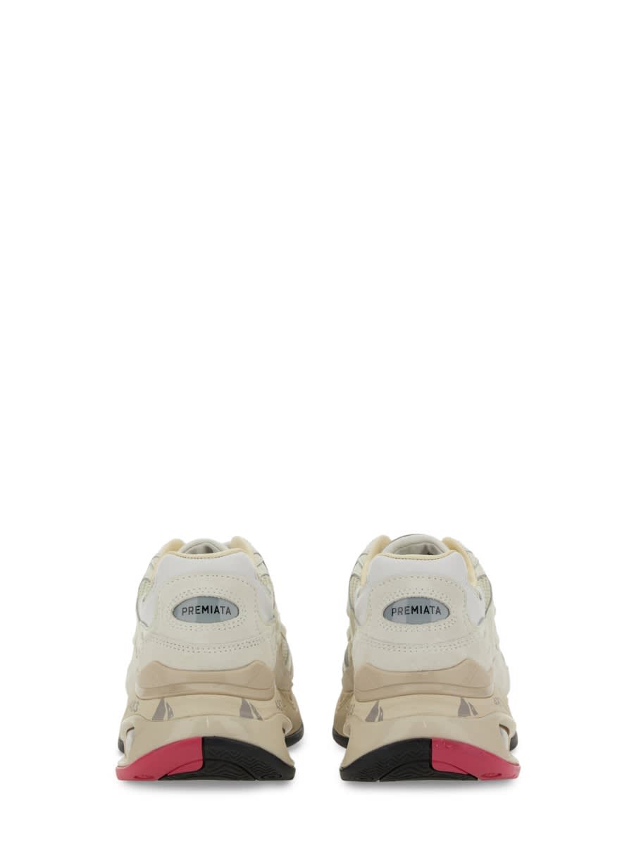 Shop Premiata Sneaker Sharkyd 291 In White