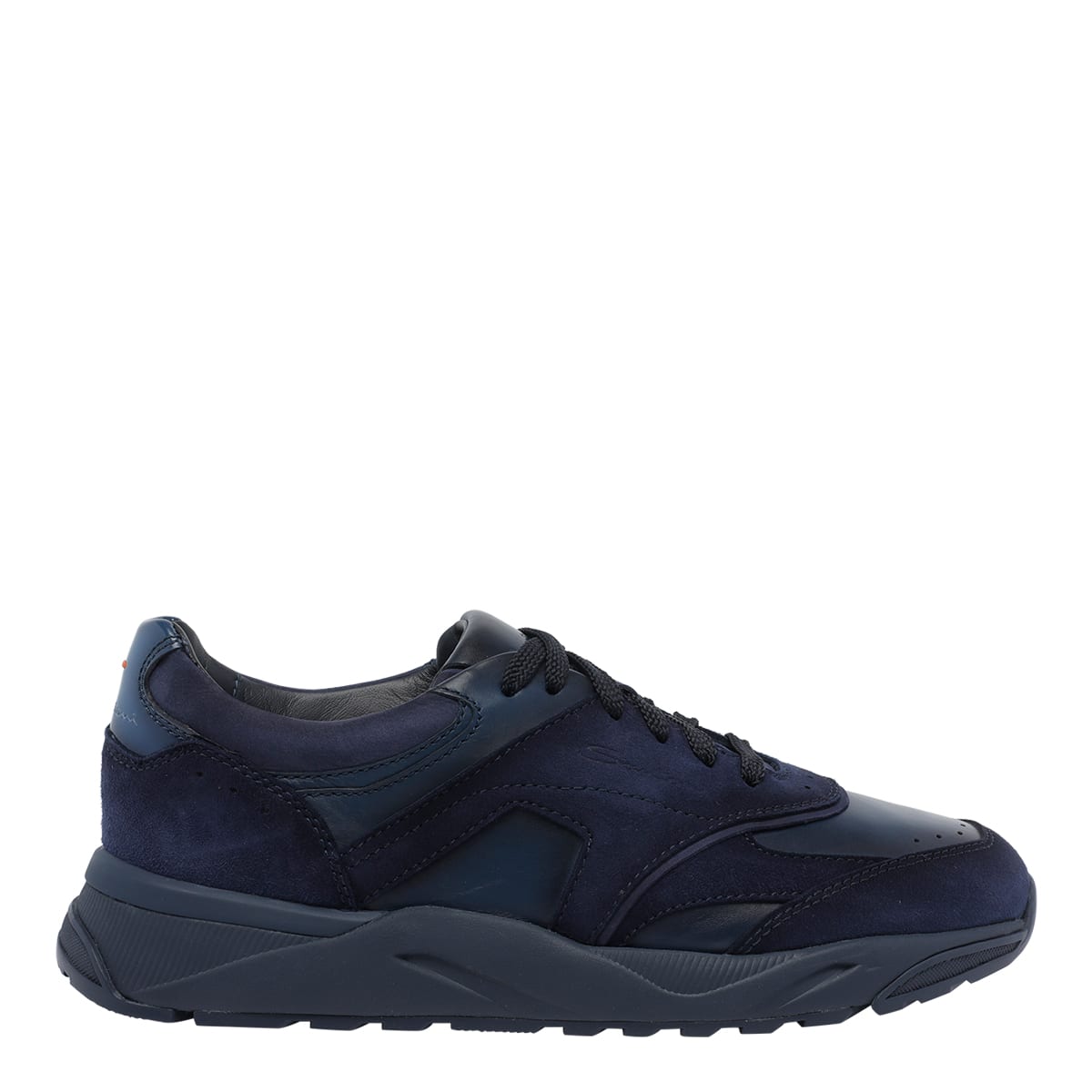 Santoni Innova Sneakers In Blue