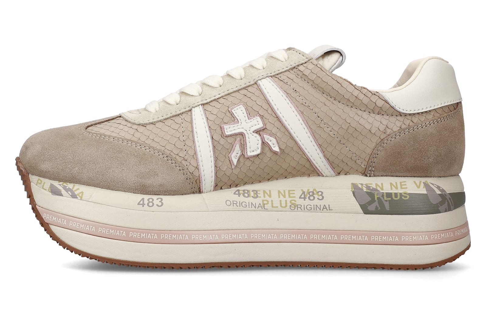 Shop Premiata Beth In Beige