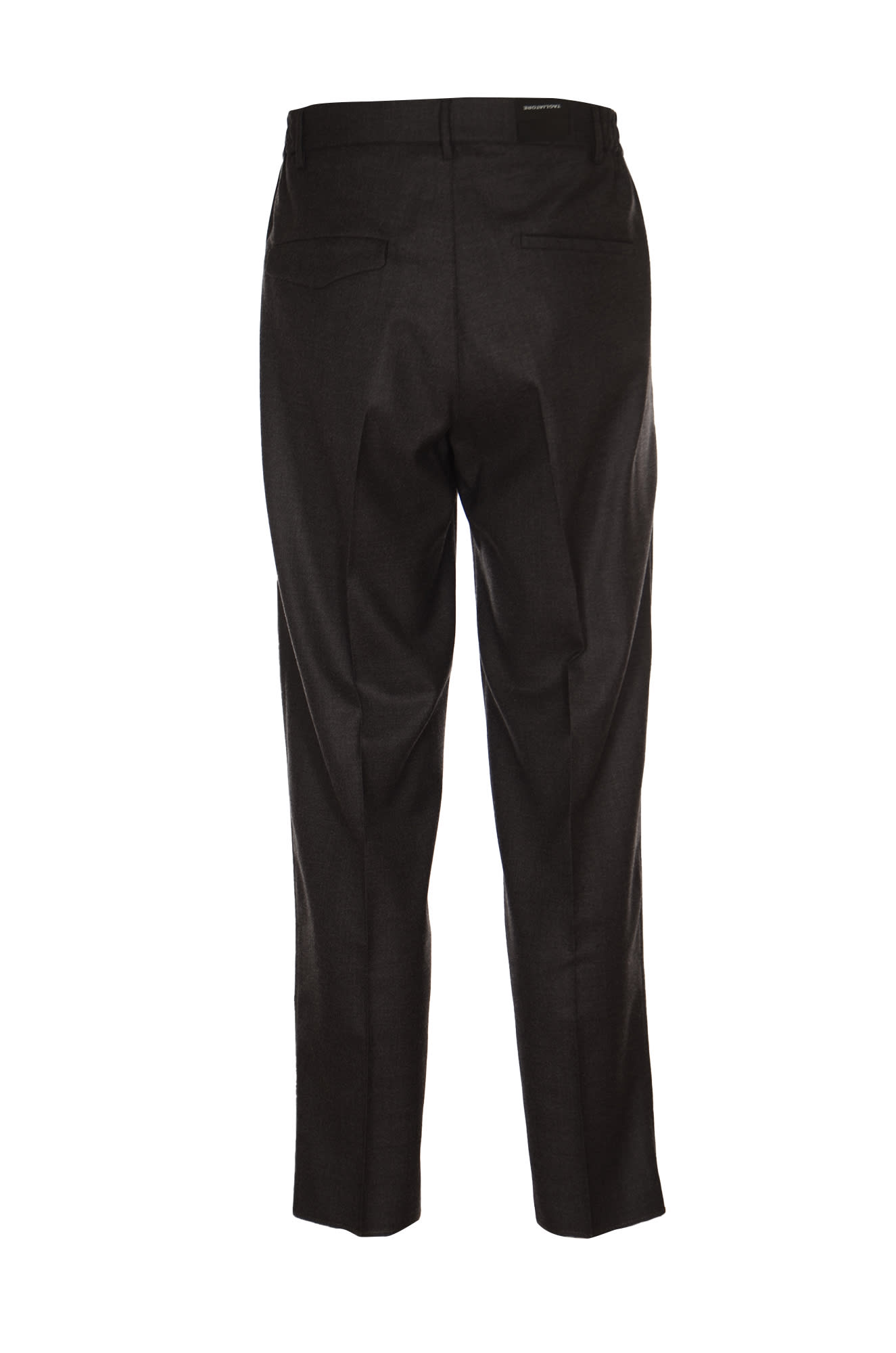 Shop Tagliatore Garcon Trousers In Black