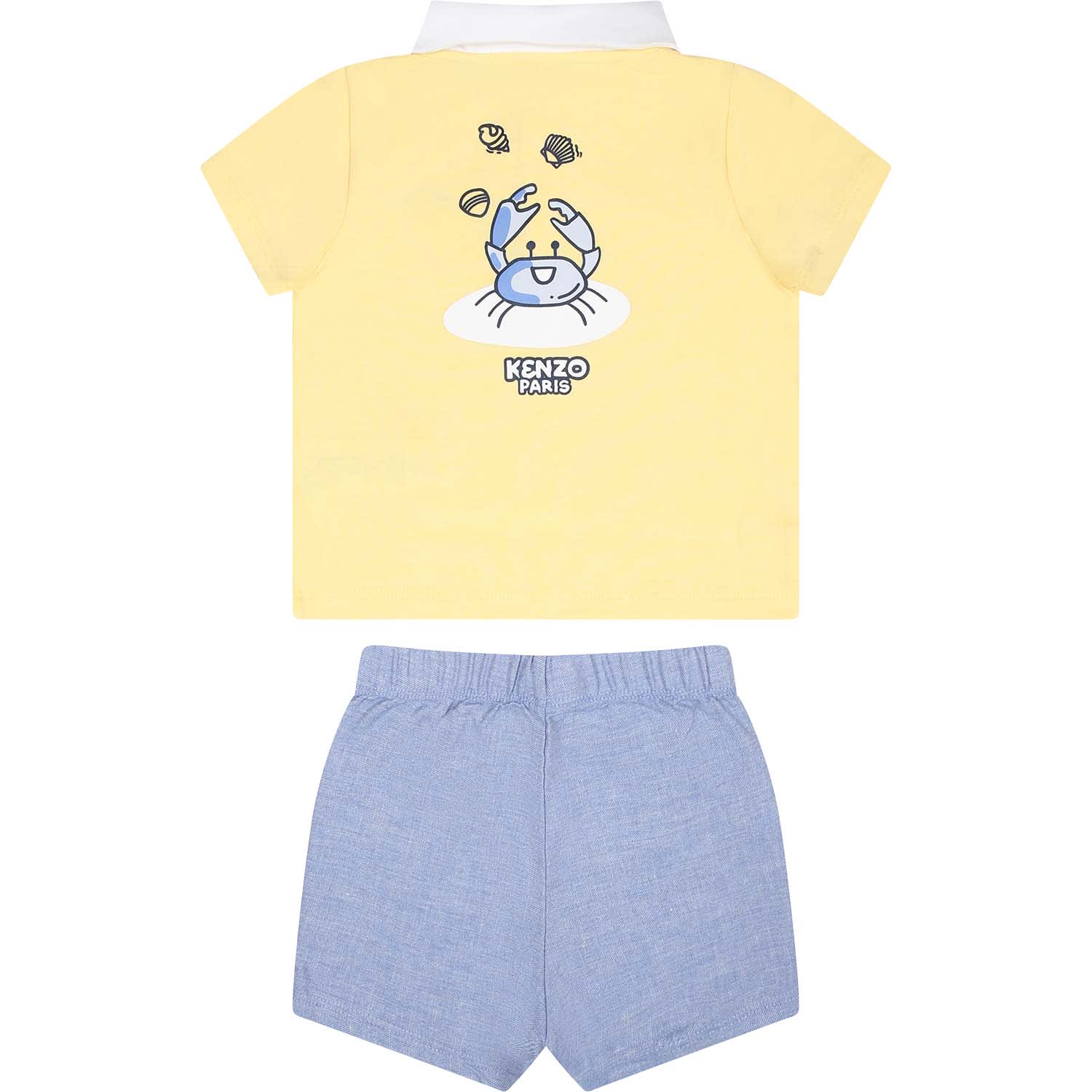 Shop Kenzo Multicolor Sports Suit For Baby Boy