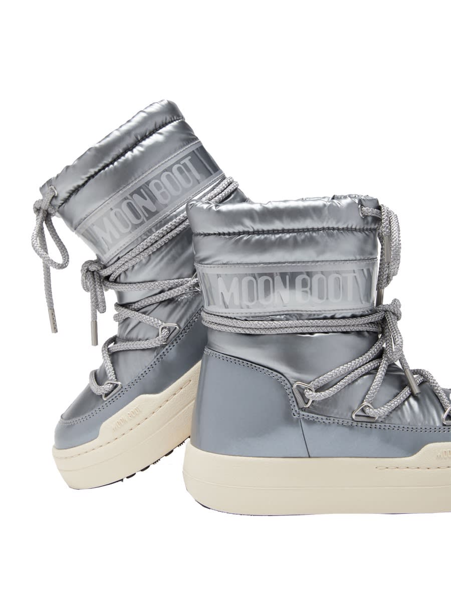 Moon Boot Mb Jr Park Boot In Silver