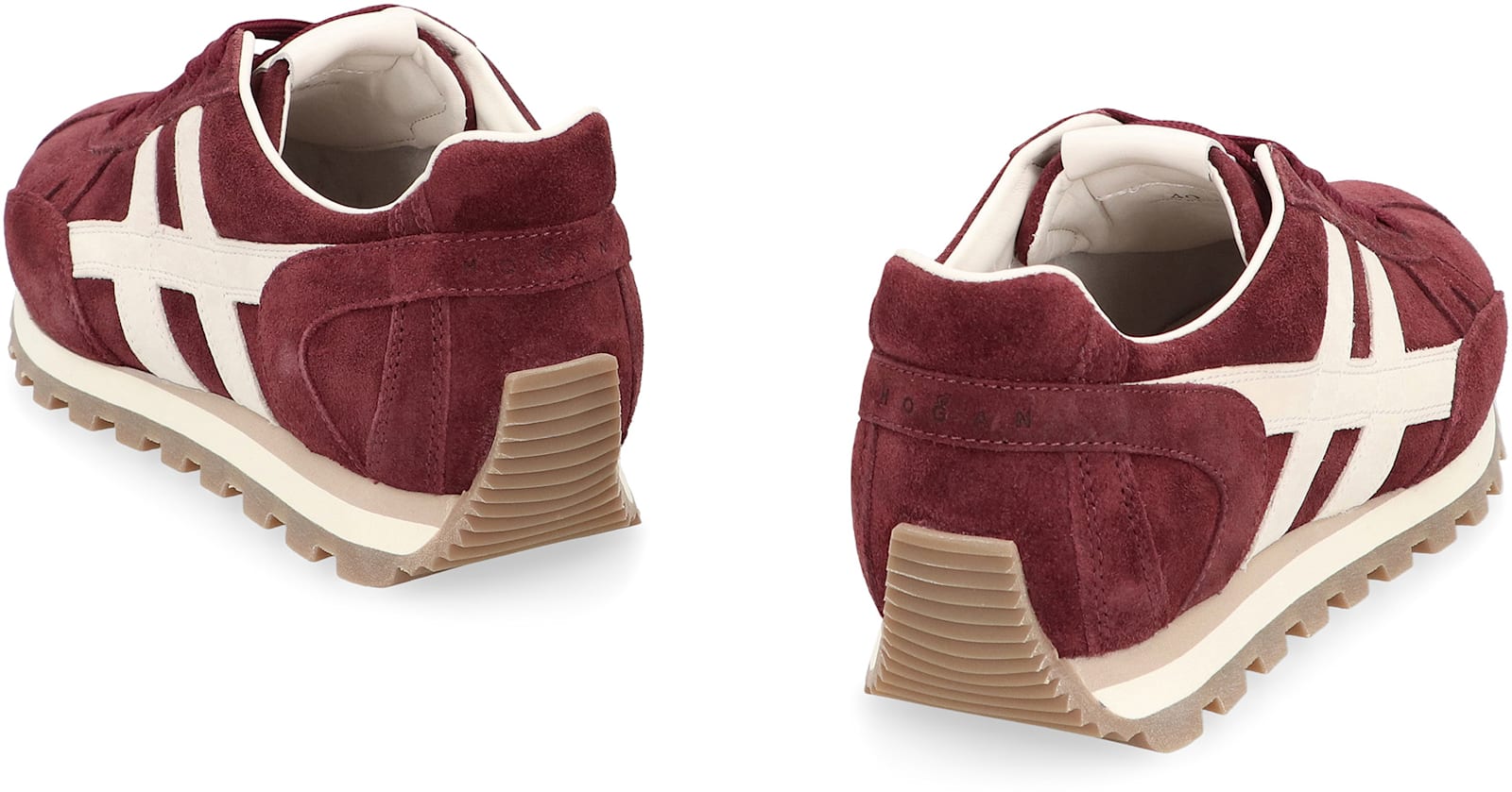 Hogan 86er Low-top Sneakers In Burgundy