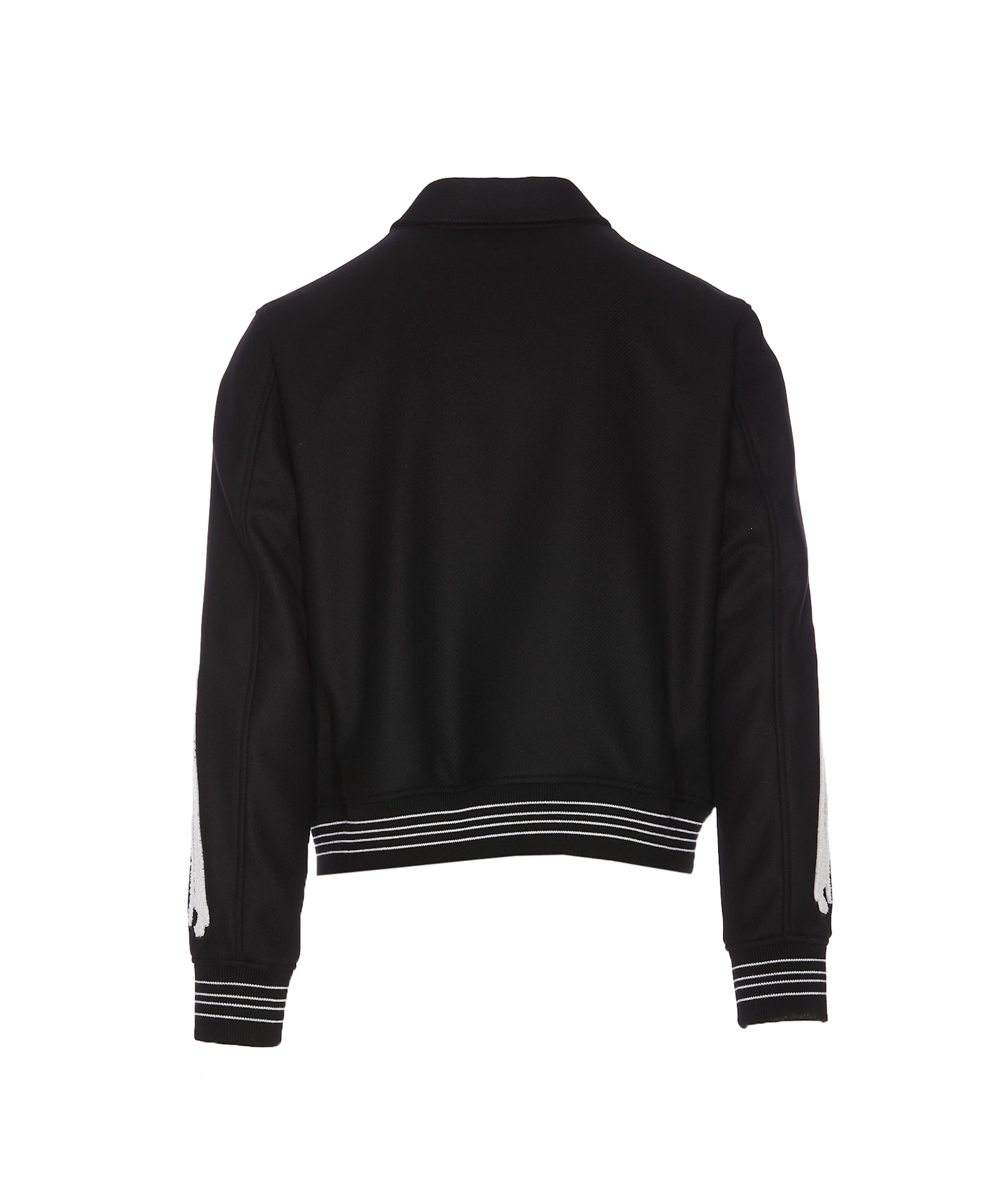 Shop Amiri Bones Jacket In Black