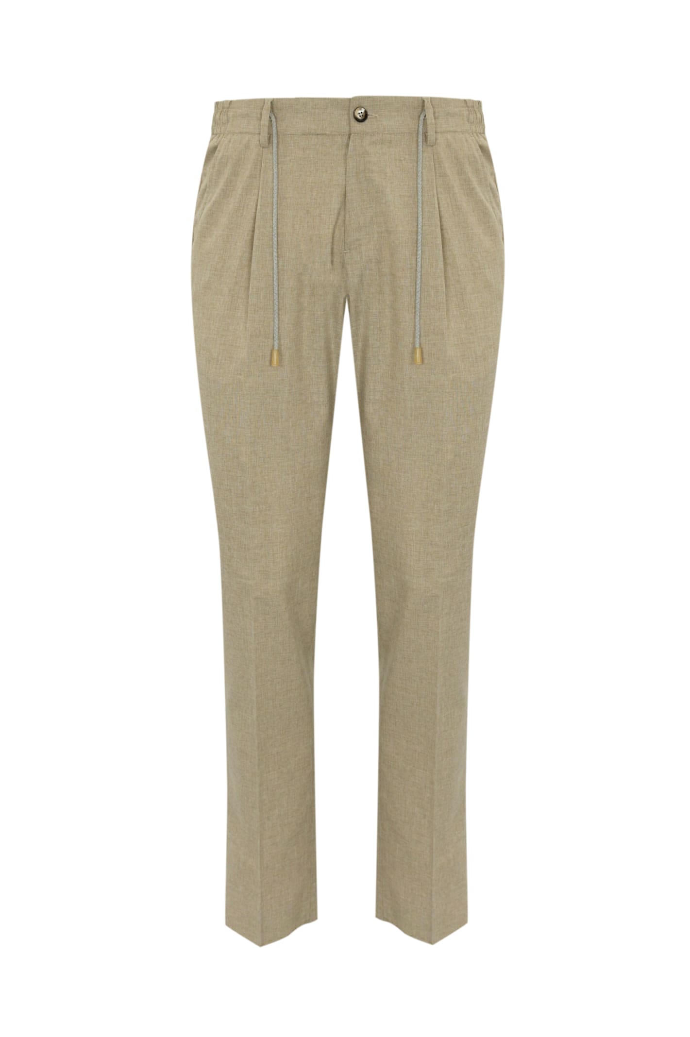 L. B.M. 1911 Wool Trousers With Drawstring