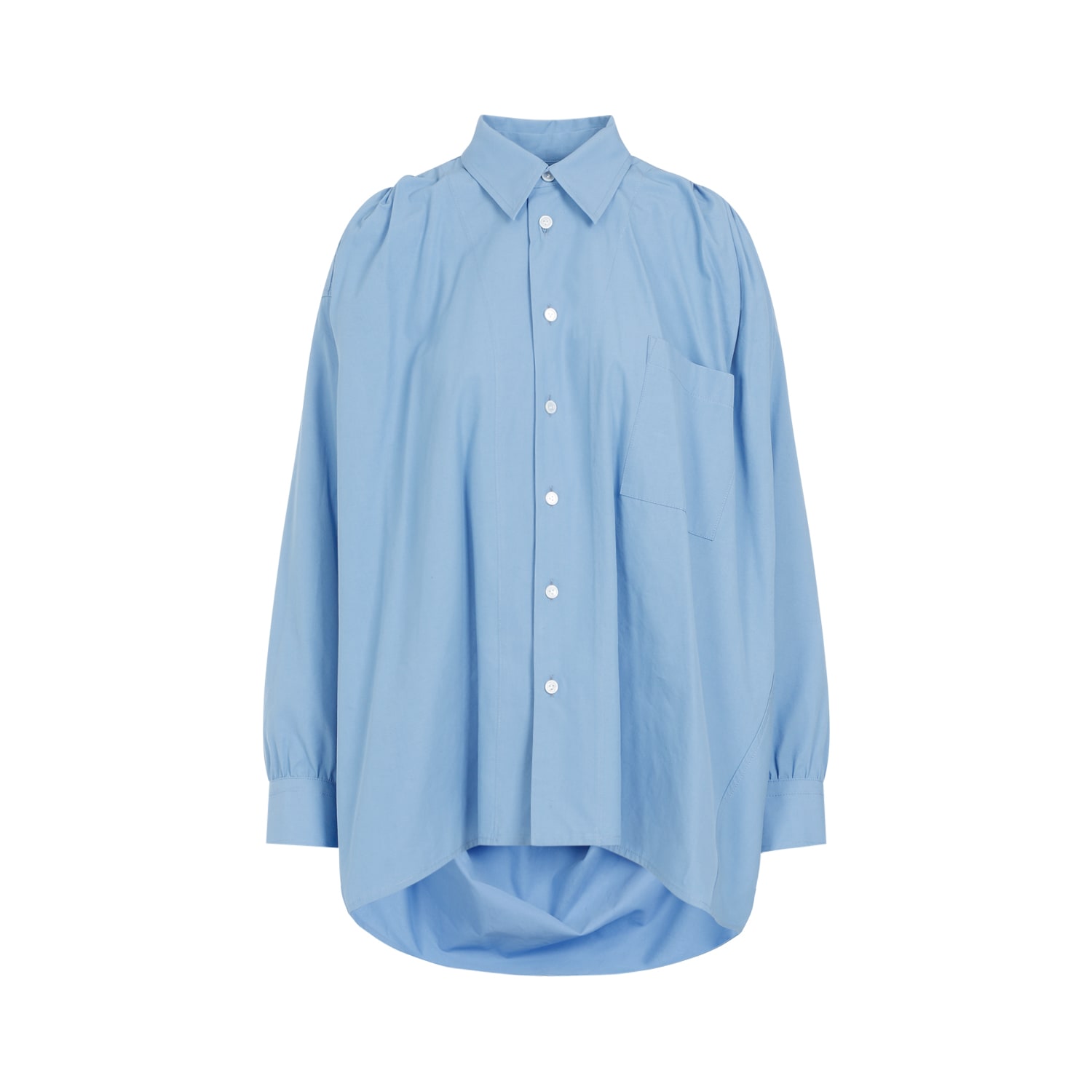 Bottega Veneta Cotton Shirt - Admiral - 4255 Admiral In Admiral