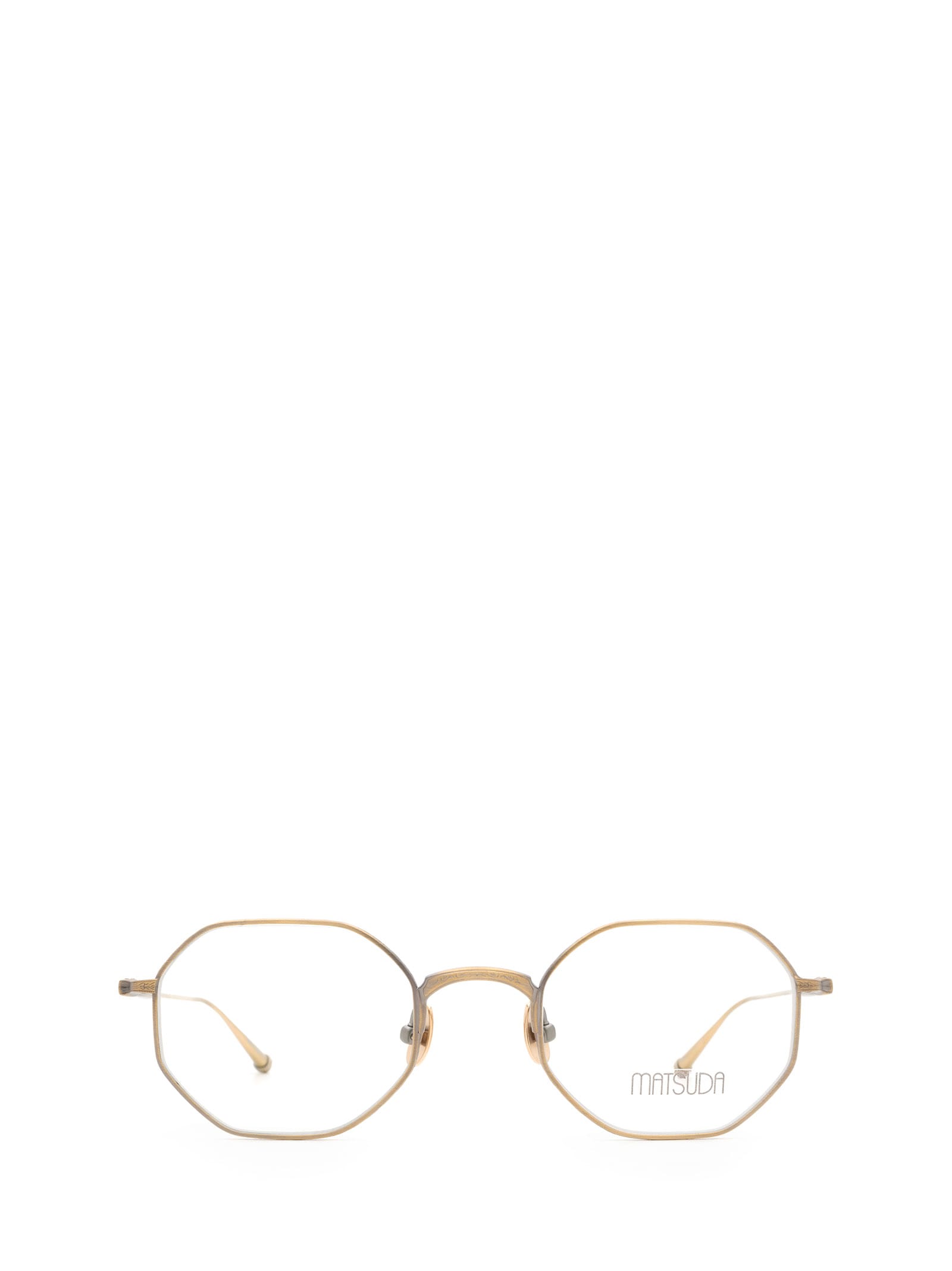 Matsuda M3086 Opt Antique Gold Glasses