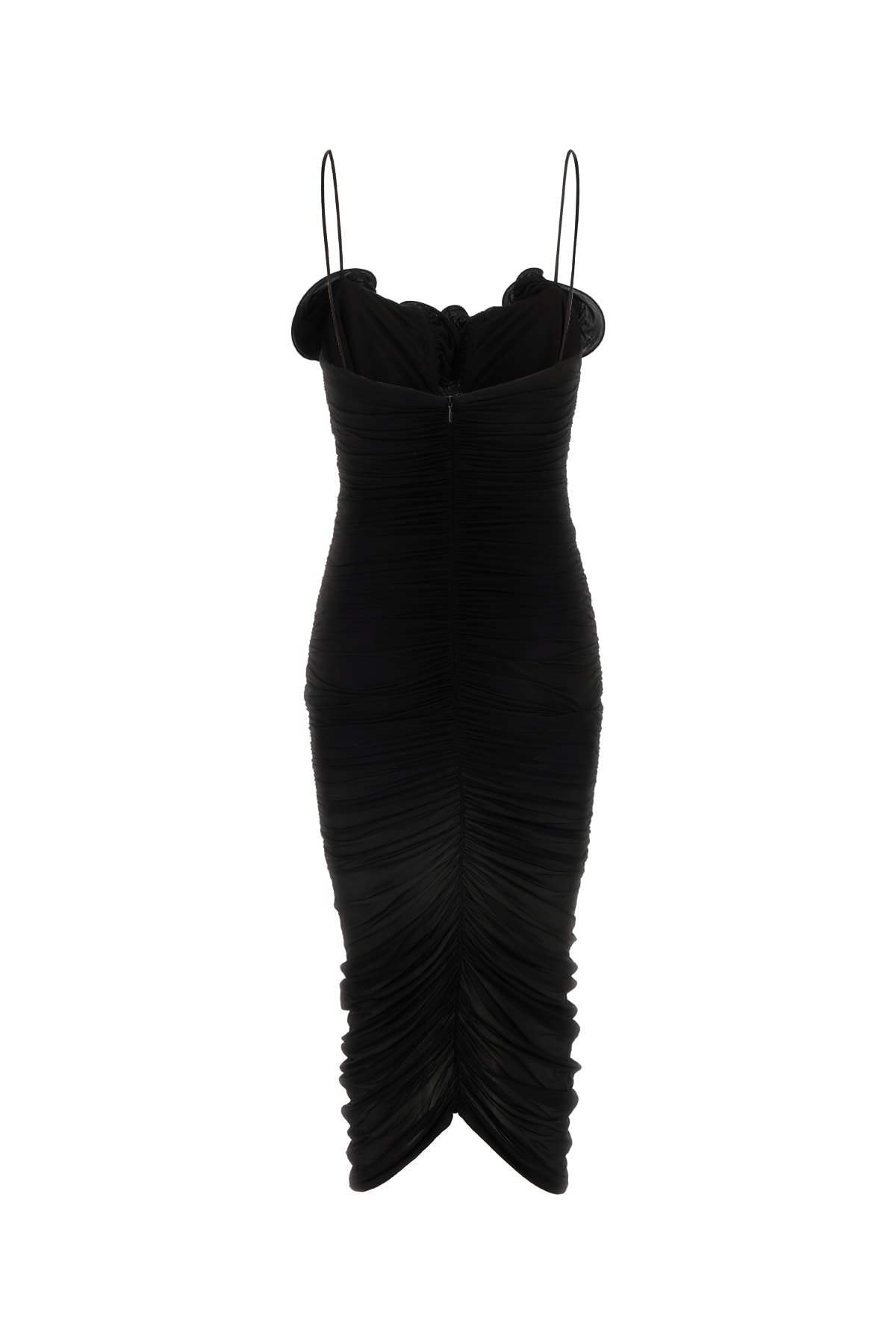 Shop Magda Butrym Pf24 Dress 22 Black