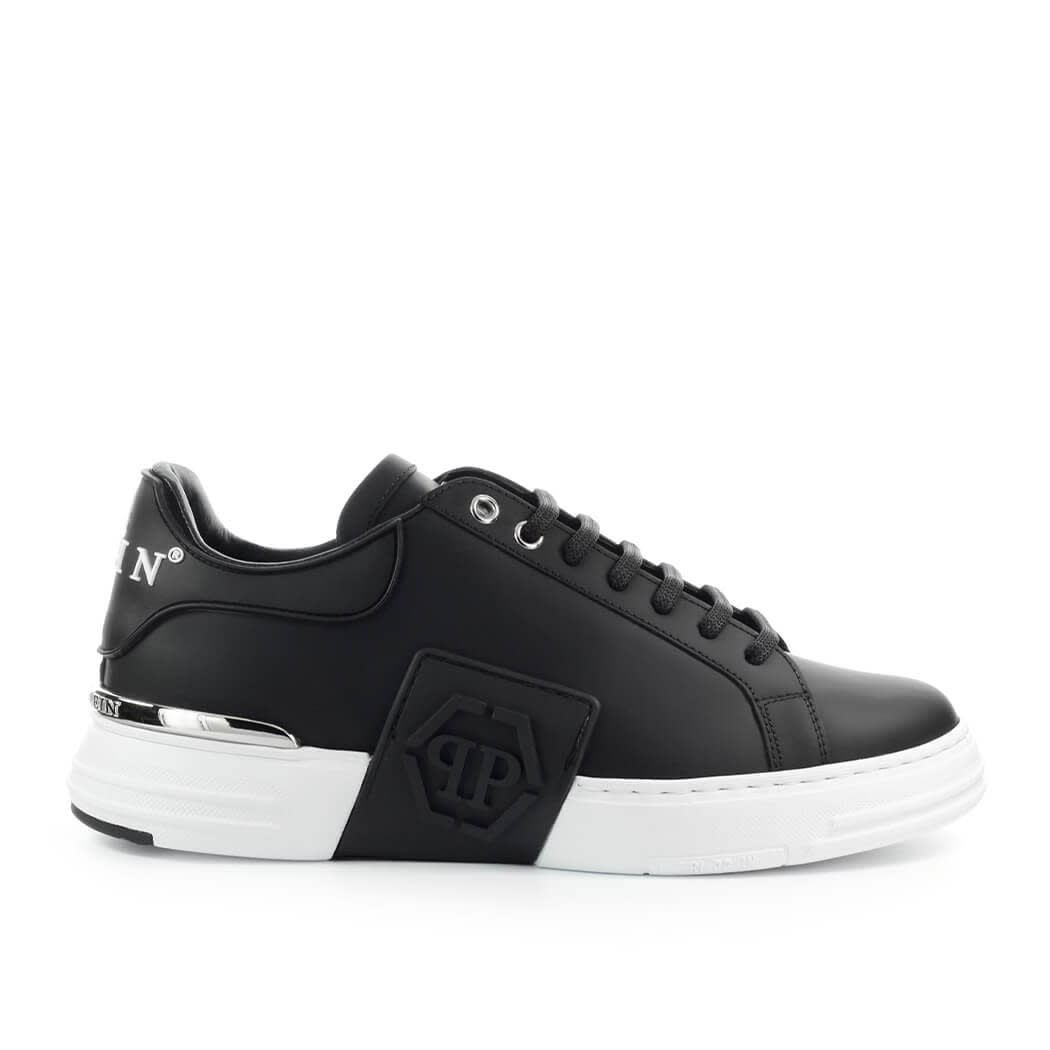 Philipp Plein Phantom Kick$ Lo-top Iconic Black Sneaker
