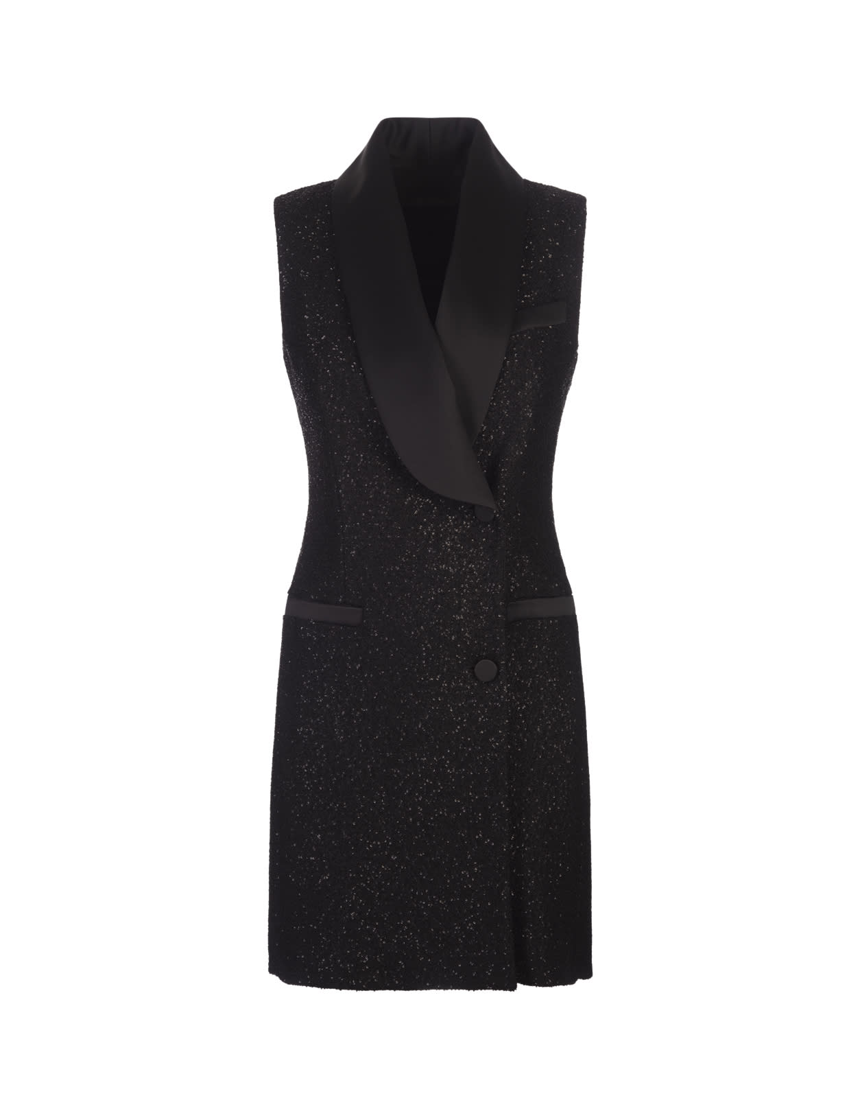 Shop Max Mara Black Eiffel Dress