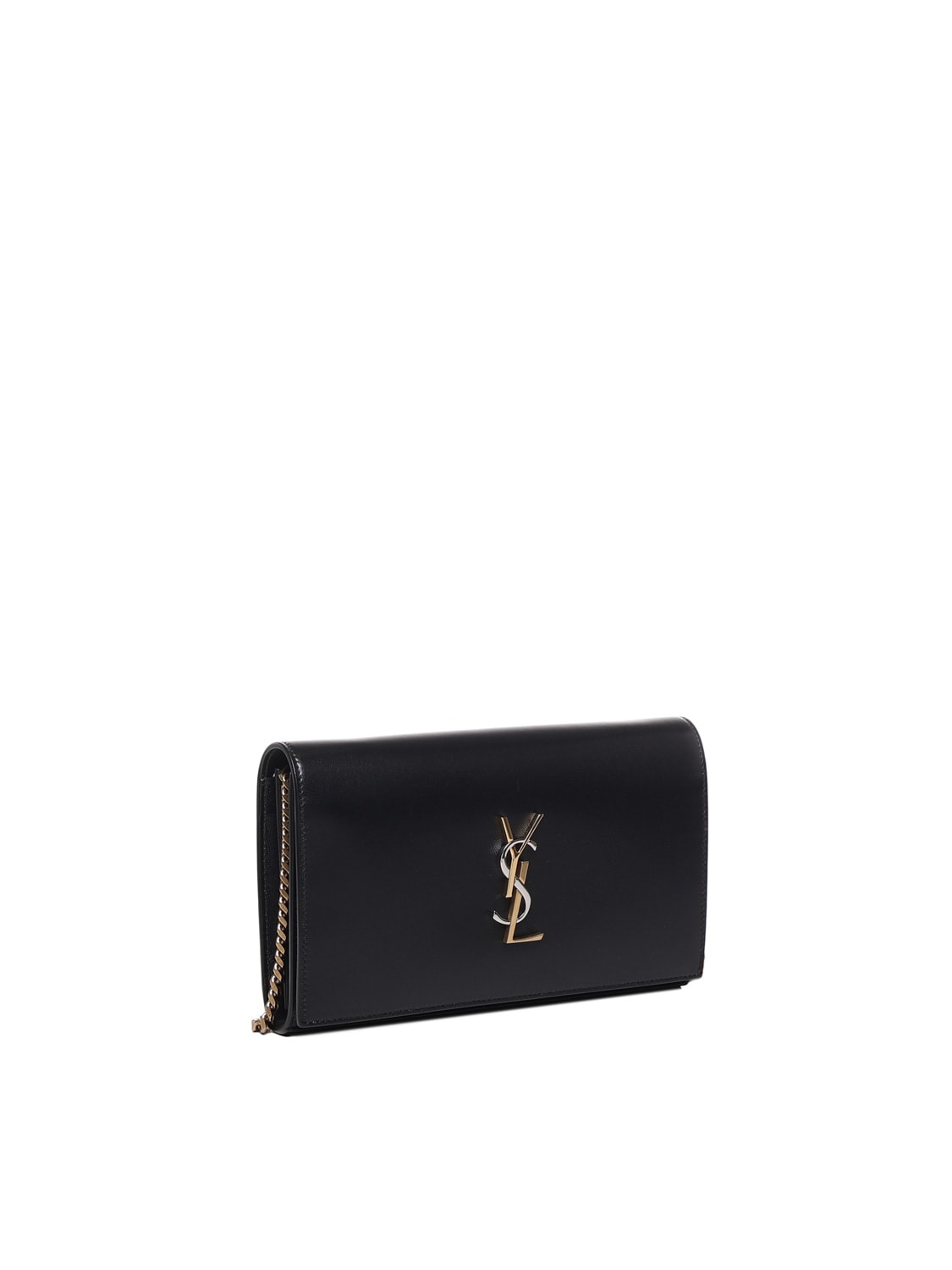 Saint Laurent Black Wallet on Chain – Open Space