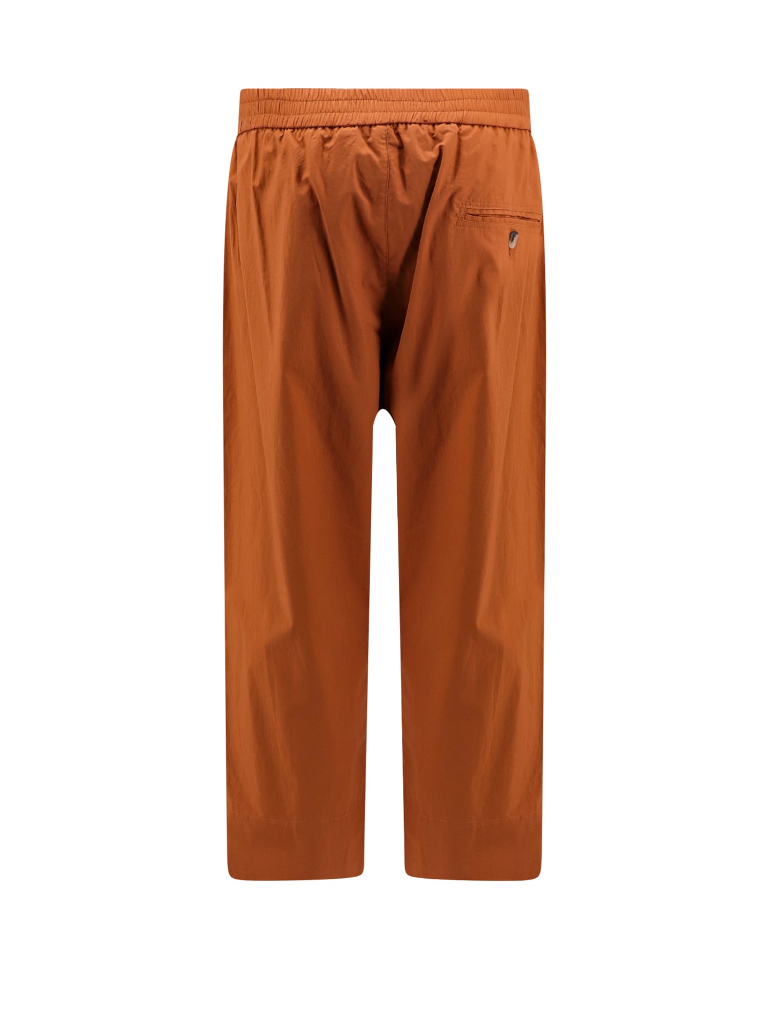 Shop Amaranto Trouser In Brown