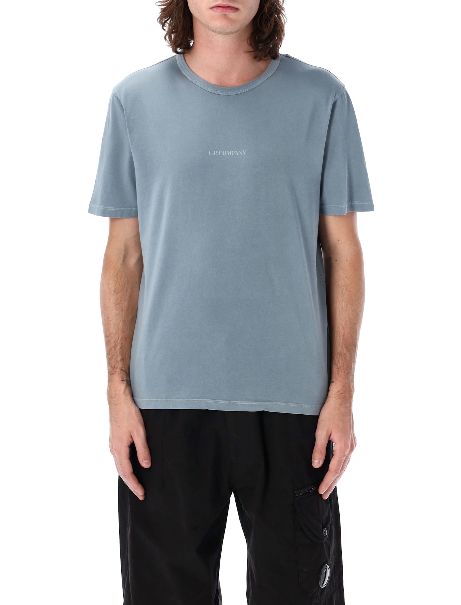 C. P. Company Logo Print T-shirt