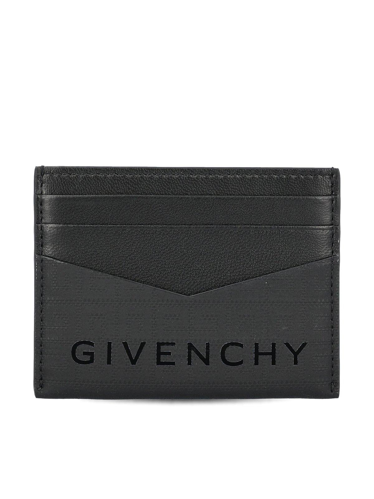 Shop Givenchy Allover 4g Pattern Cardholder In Black
