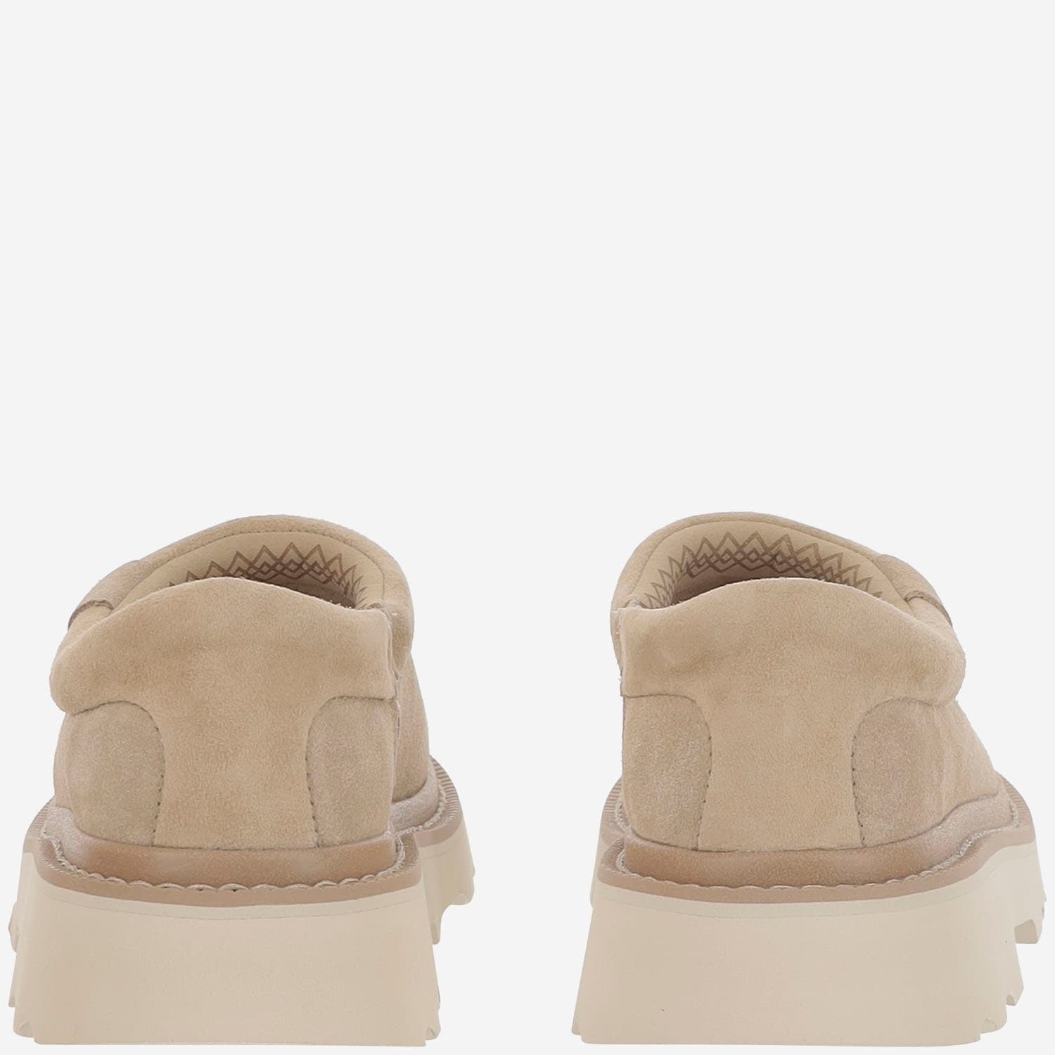 Ugg Slip On Tasman Lug Beige In Marrone Chiaro