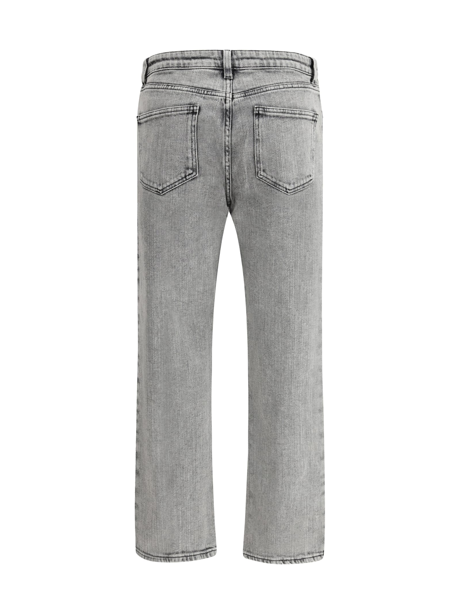 Fabiana Filippi Denim Narni Trousers In Grigio