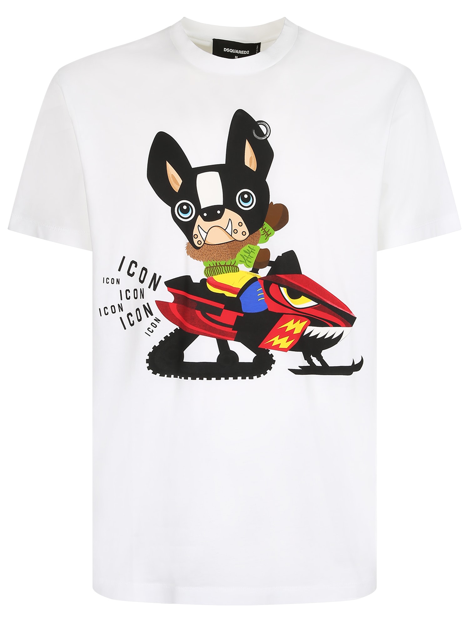 Click to view more detailed imagery on our partner's website Dsquared2 Relaxed Fit T-shirt In White