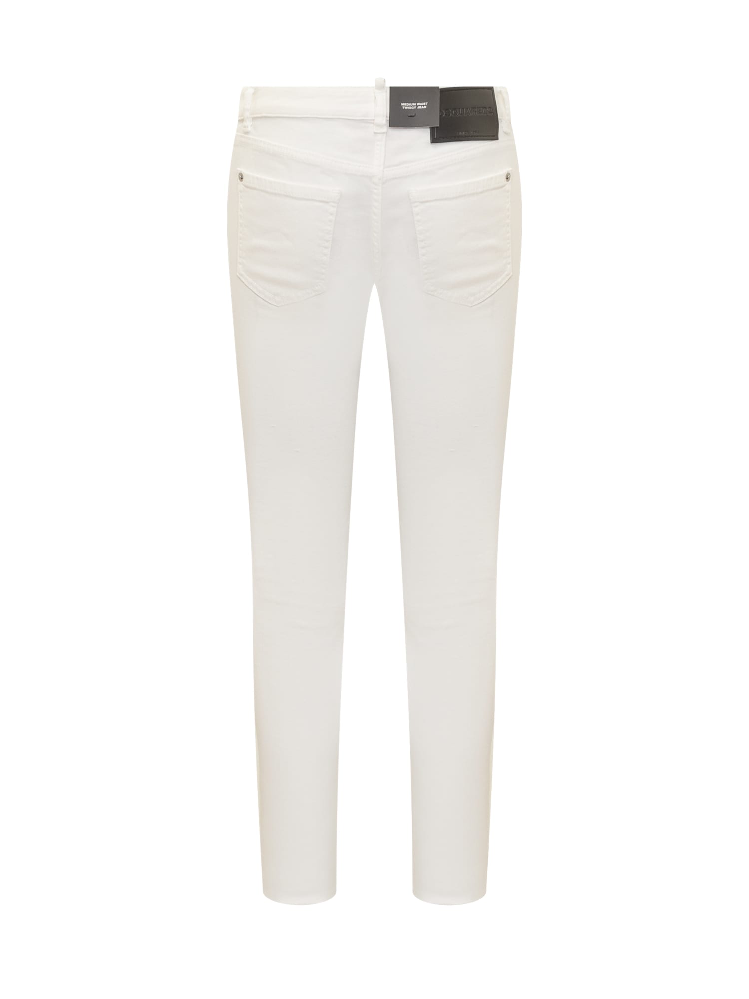 Shop Dsquared2 Medium Waist Twiggy Jeans In C