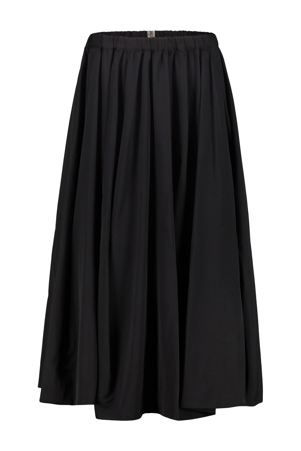 Comme Des Garçons Wool Skirt In Black