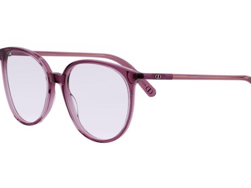 Shop Dior Round Frame Glasses In 3600