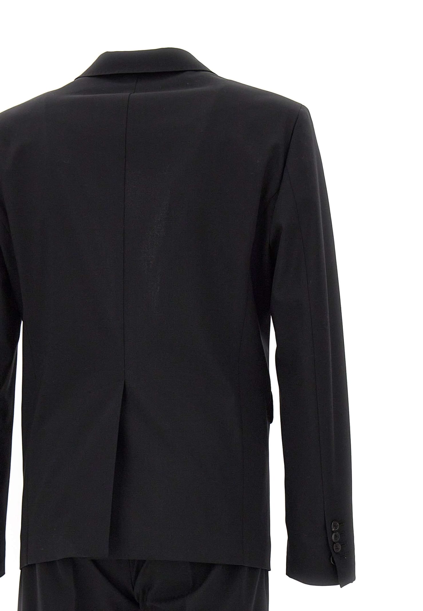 Dsquared2 Tokyo Suit Cool Wool Suit In Black