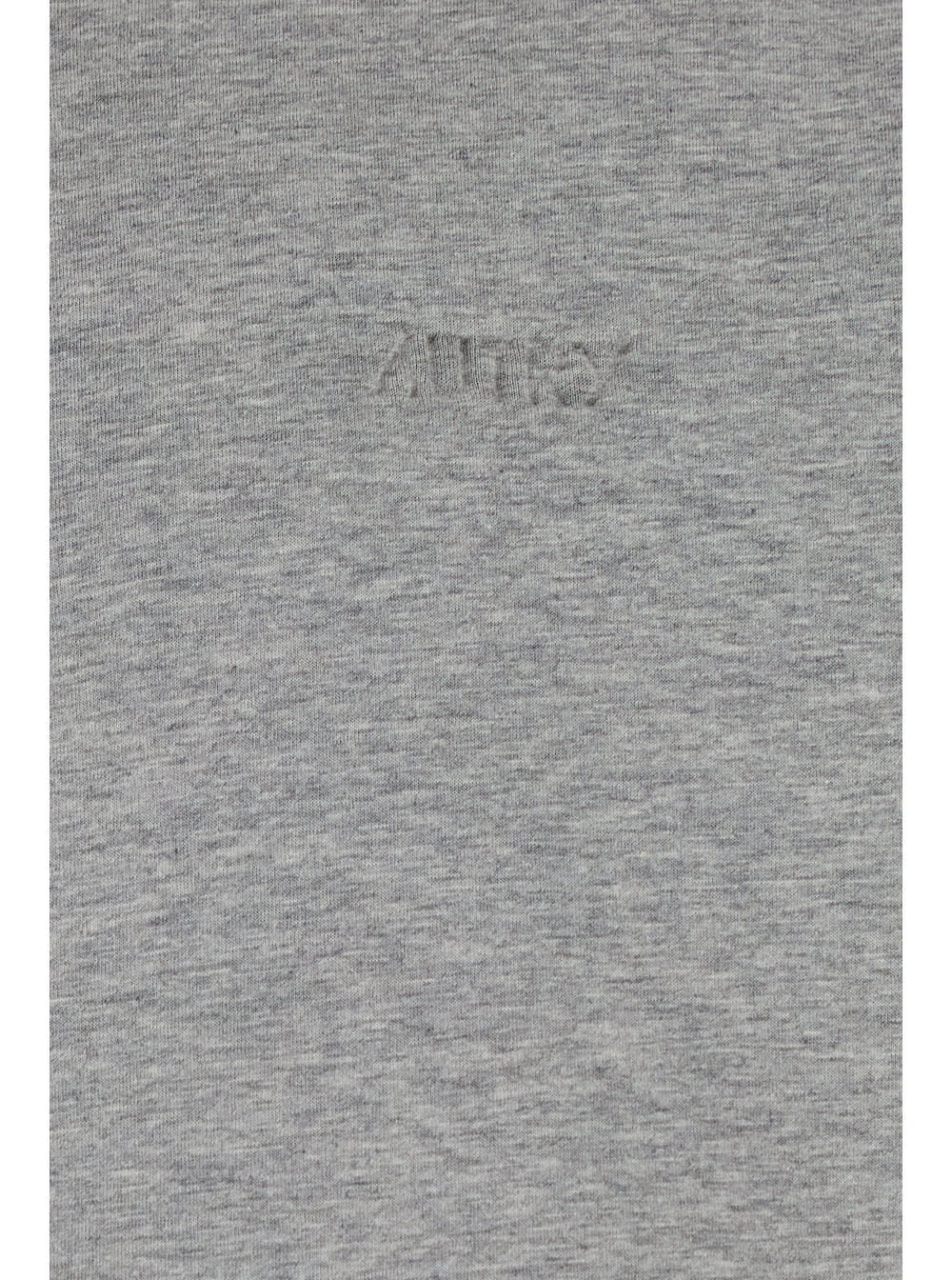 Shop Autry Grey Hoodie With Tonal Embroidery In Cotton Blend Man