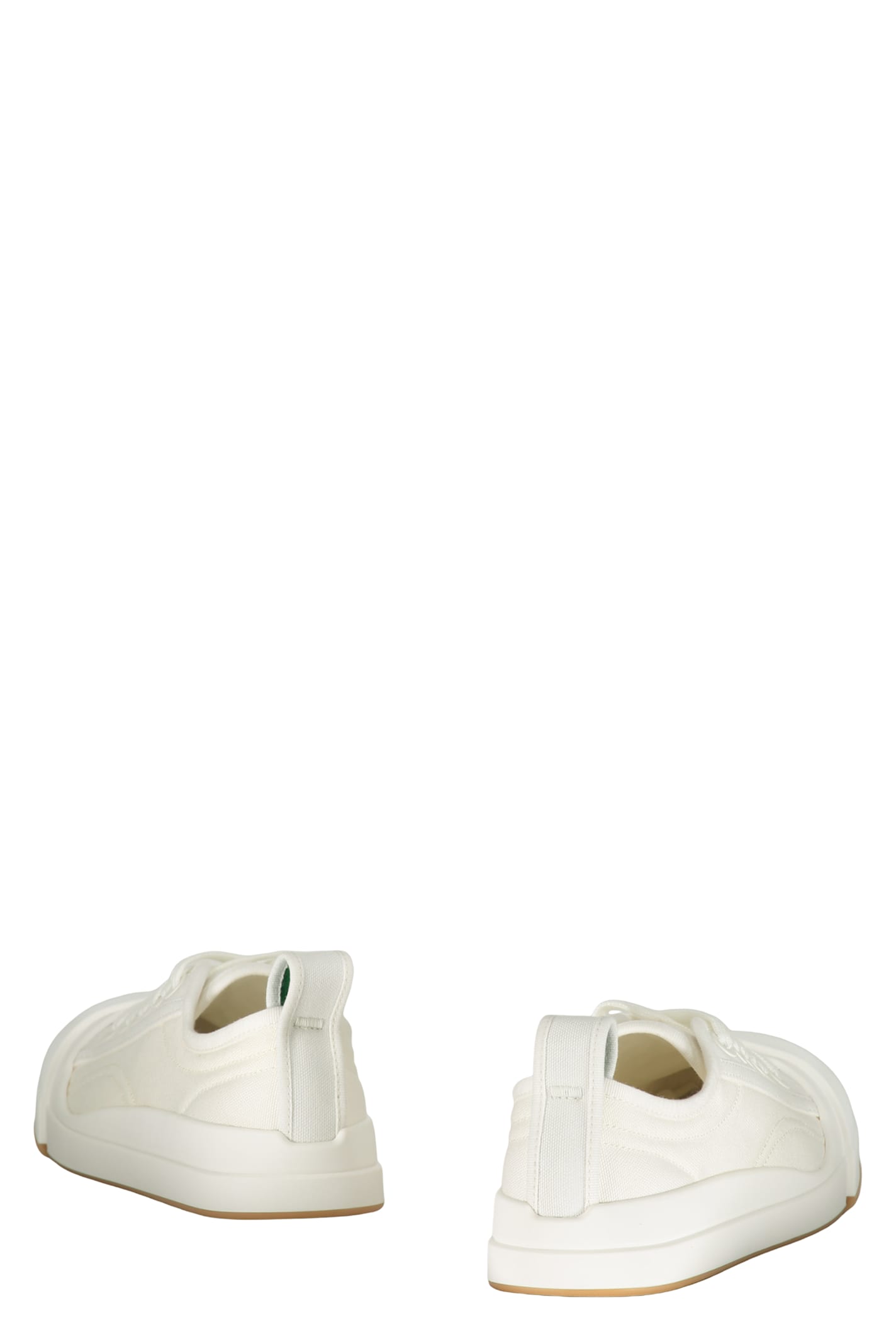 Bottega Veneta Vulcan Low-cut Casual Shoes In White