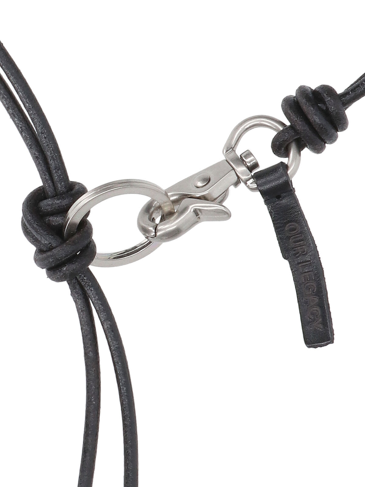 Our Legacy Udon Ladon Keyring In Black