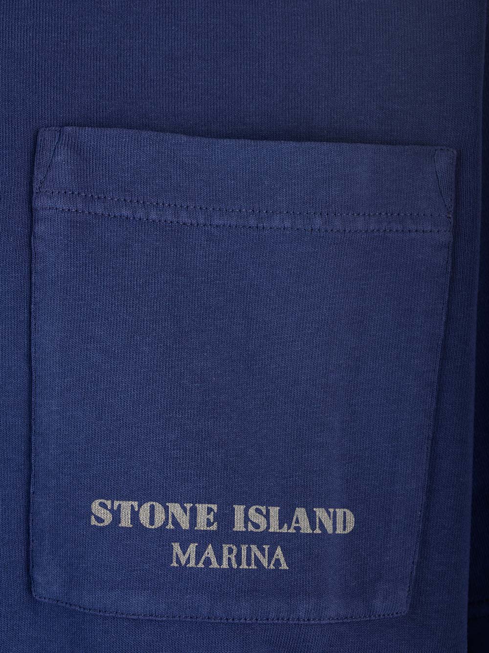 Shop Stone Island T-shirt With Pocket