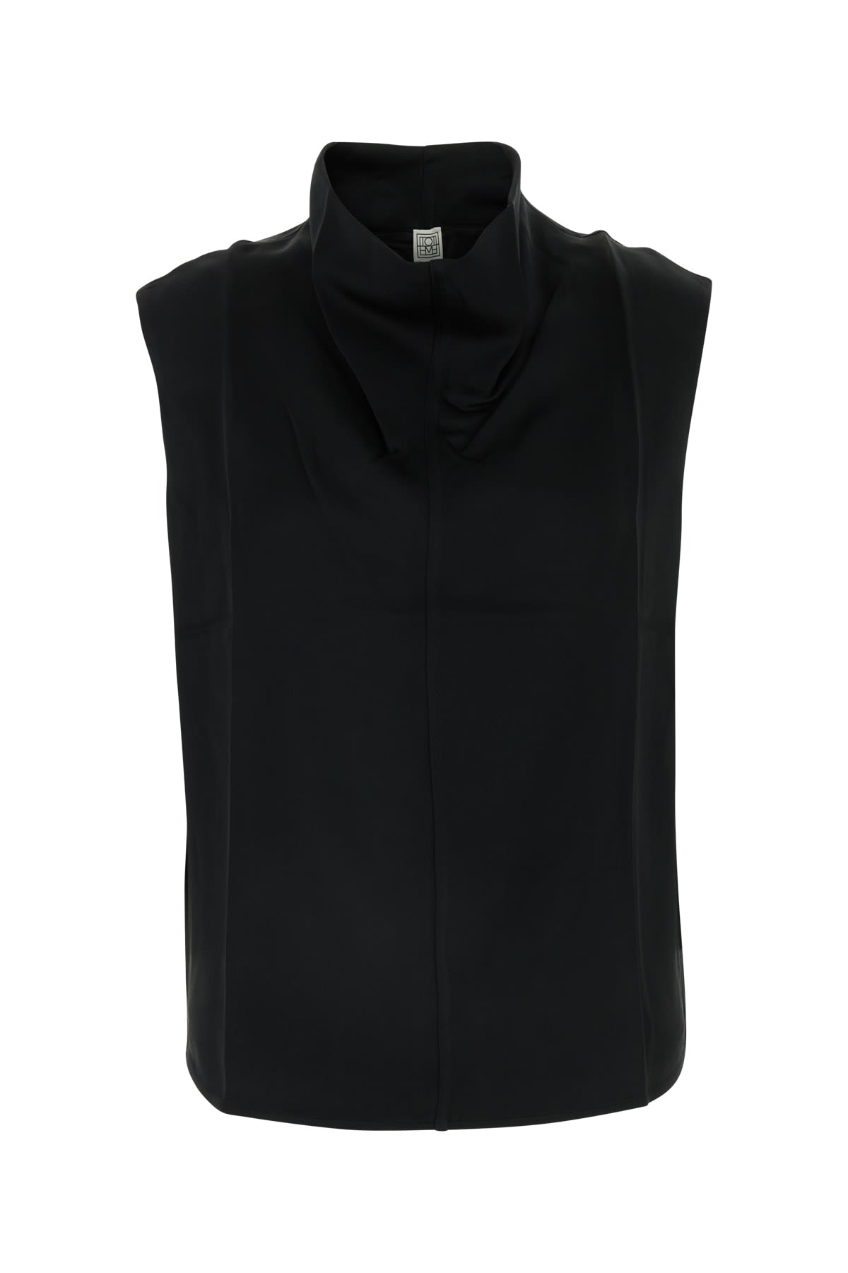 Totême Sleeveless Funnel-neck Top