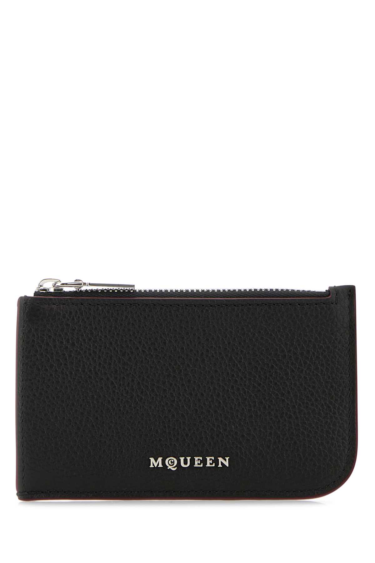 Alexander Mcqueen Logo-lettering Sling Zip Cardholder