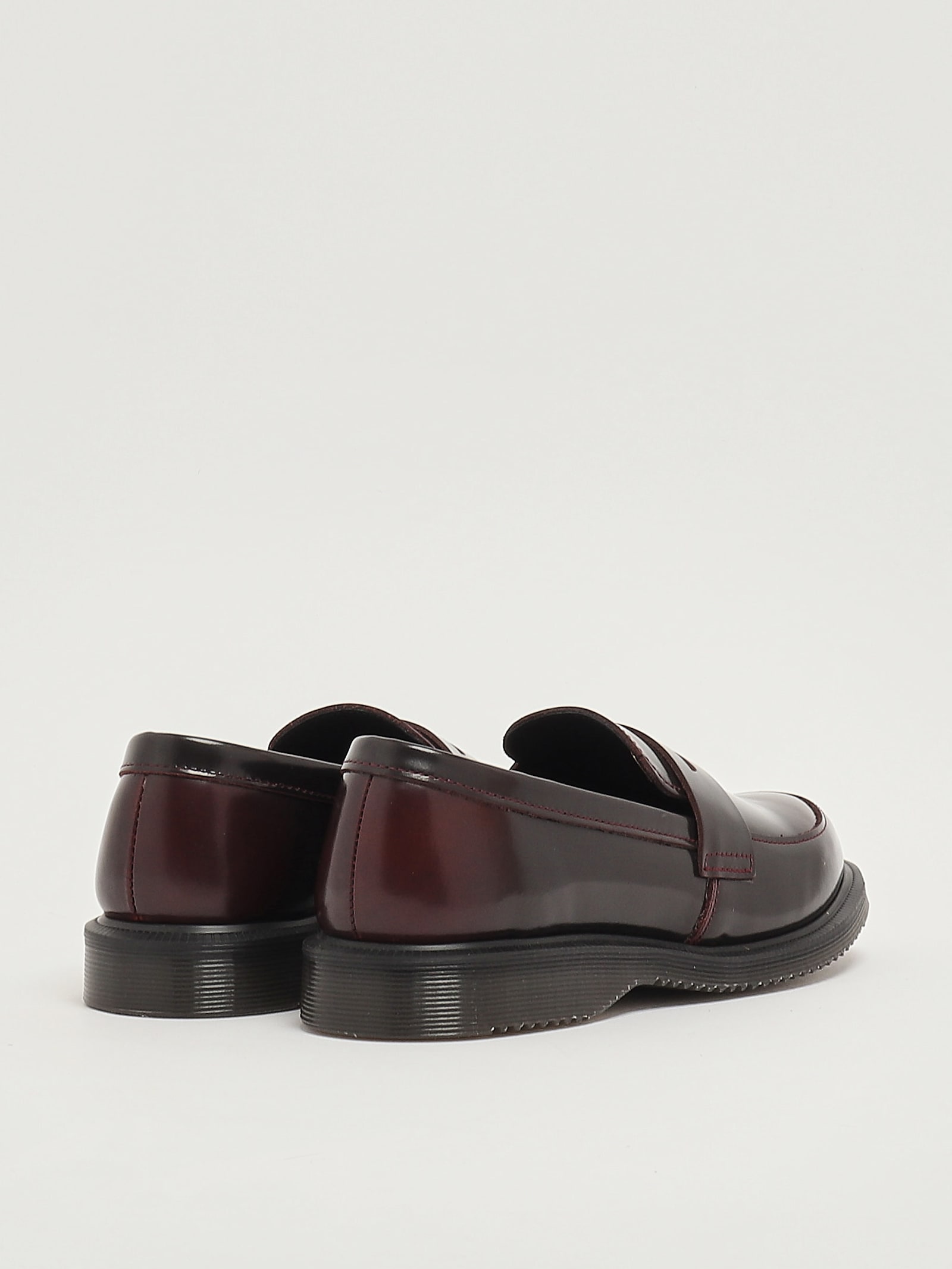 Dr. Martens Temara Arcadia Leather Loafers In Red