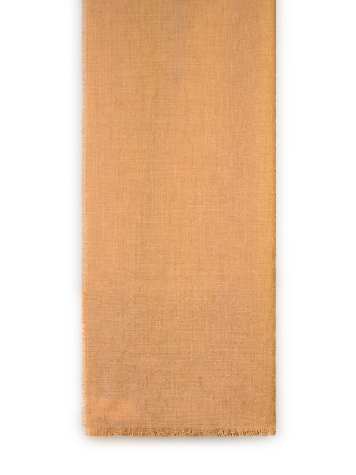 Shop Max Mara Magico Light Brown Wool Scarf