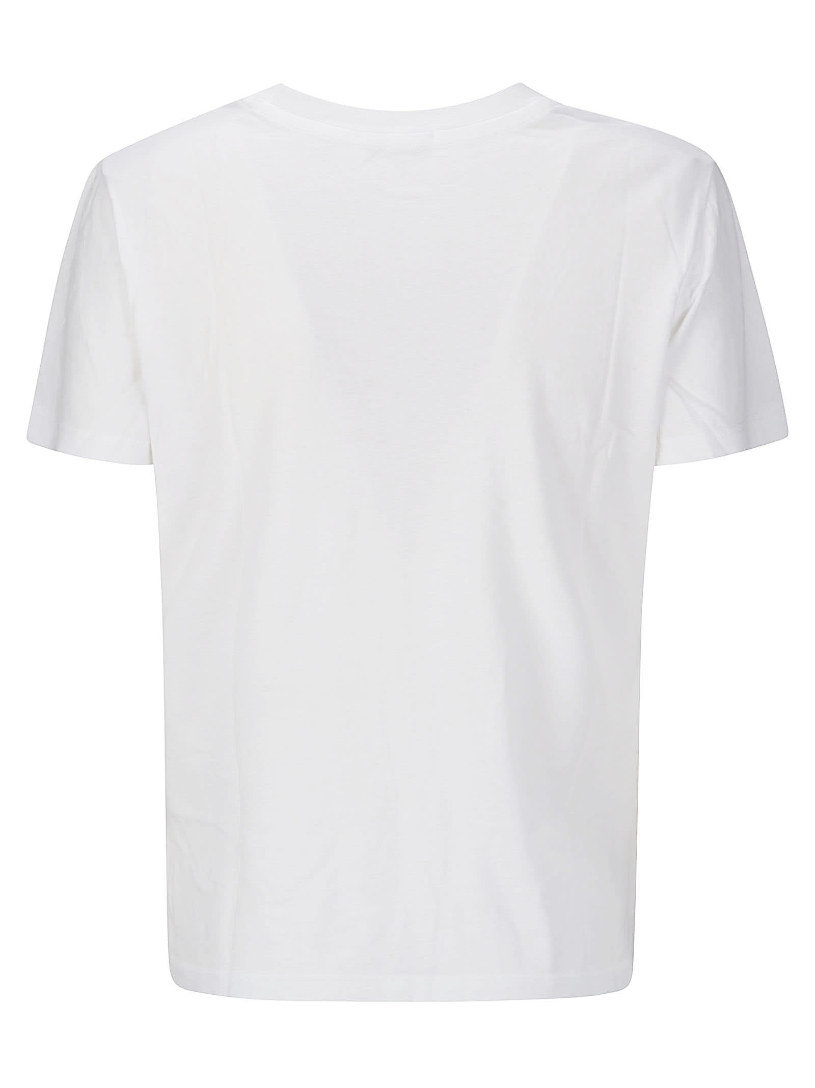 Shop Agolde Annise Slim Tee In White