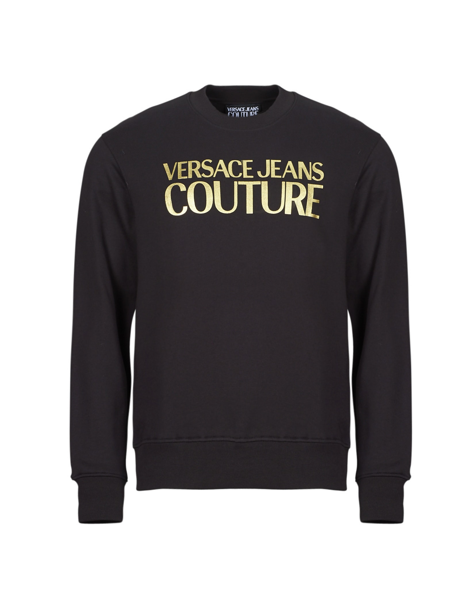 Shop Versace Jeans Couture Hoodie In Black