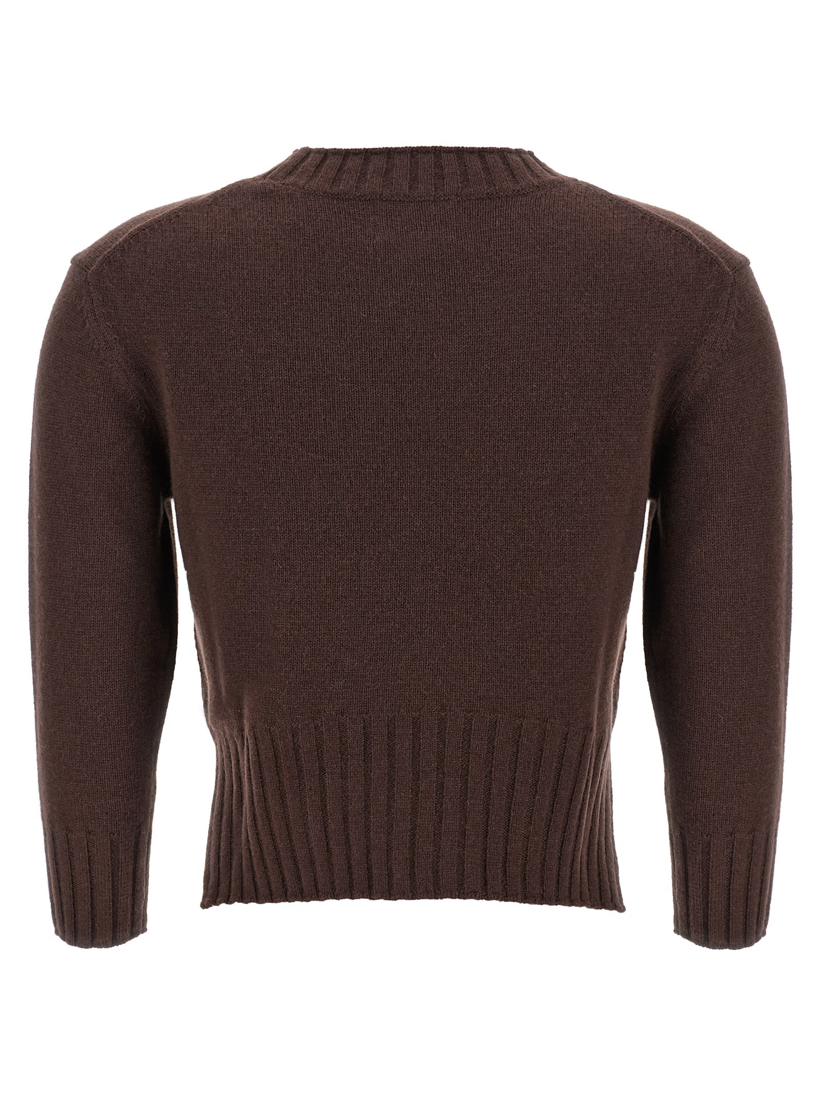 Loulou Studio Mora Sweater In Brown