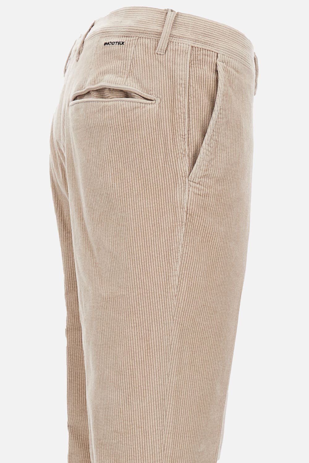 Incotex Venezia 1951 Straight-leg Cotton-blend Moleskin Trousers In Neutral