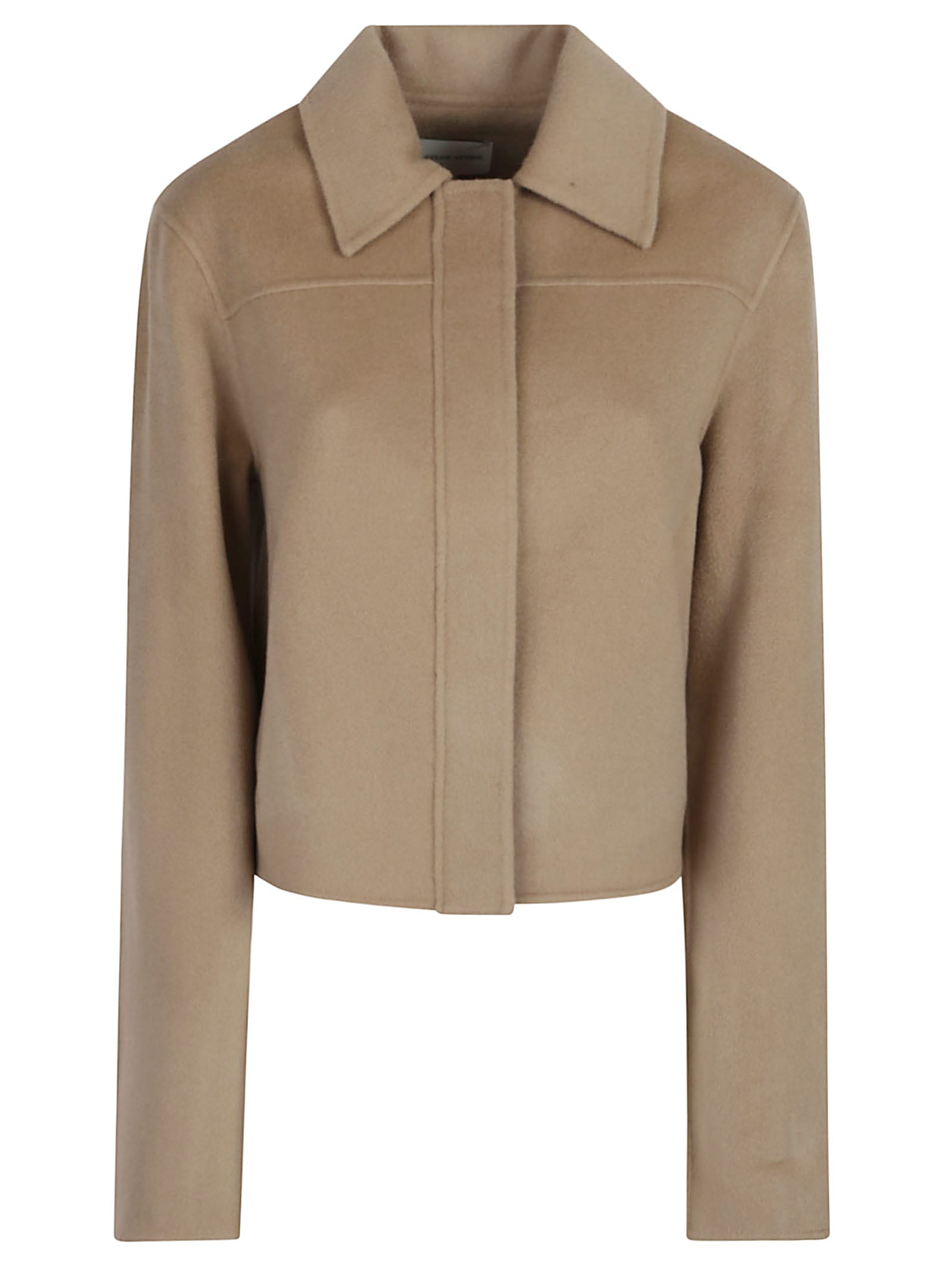 Shop Loulou Studio Zhanna Short Boxy Coat